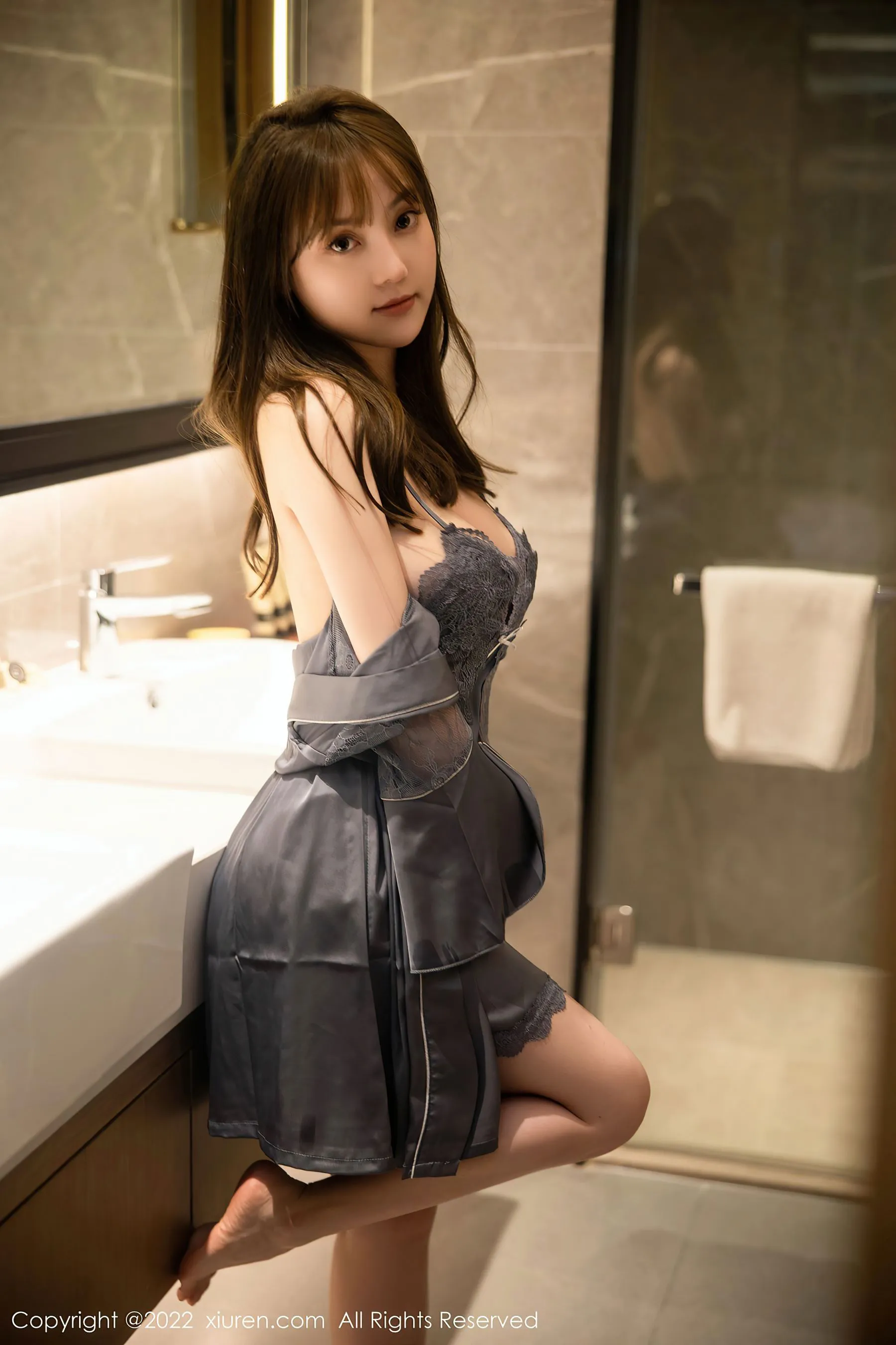  秀人网 No.5596 豆瓣酱 美臀浴室第27张