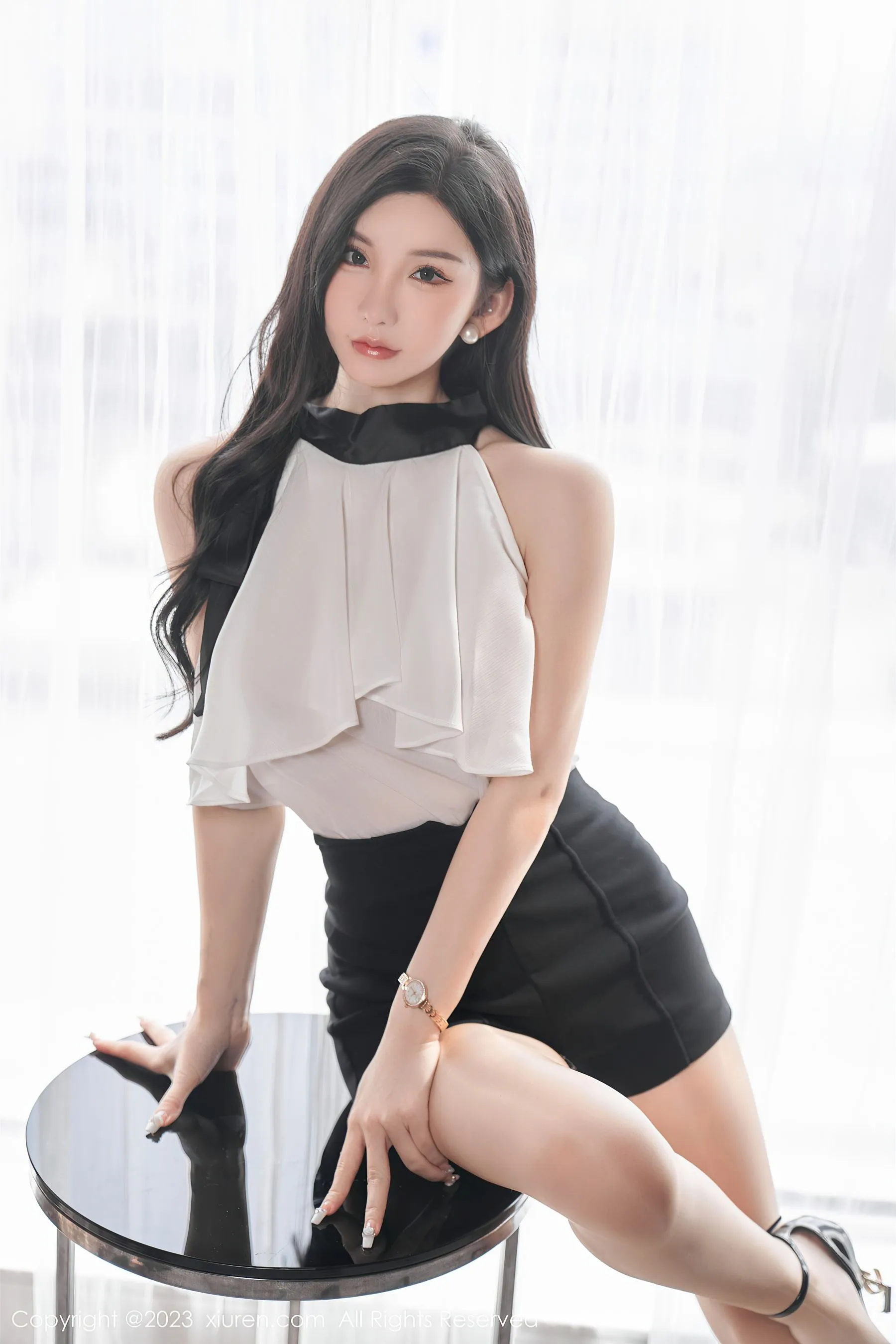  秀人网 No.6435 周于希Sally 美臀丝袜第23张