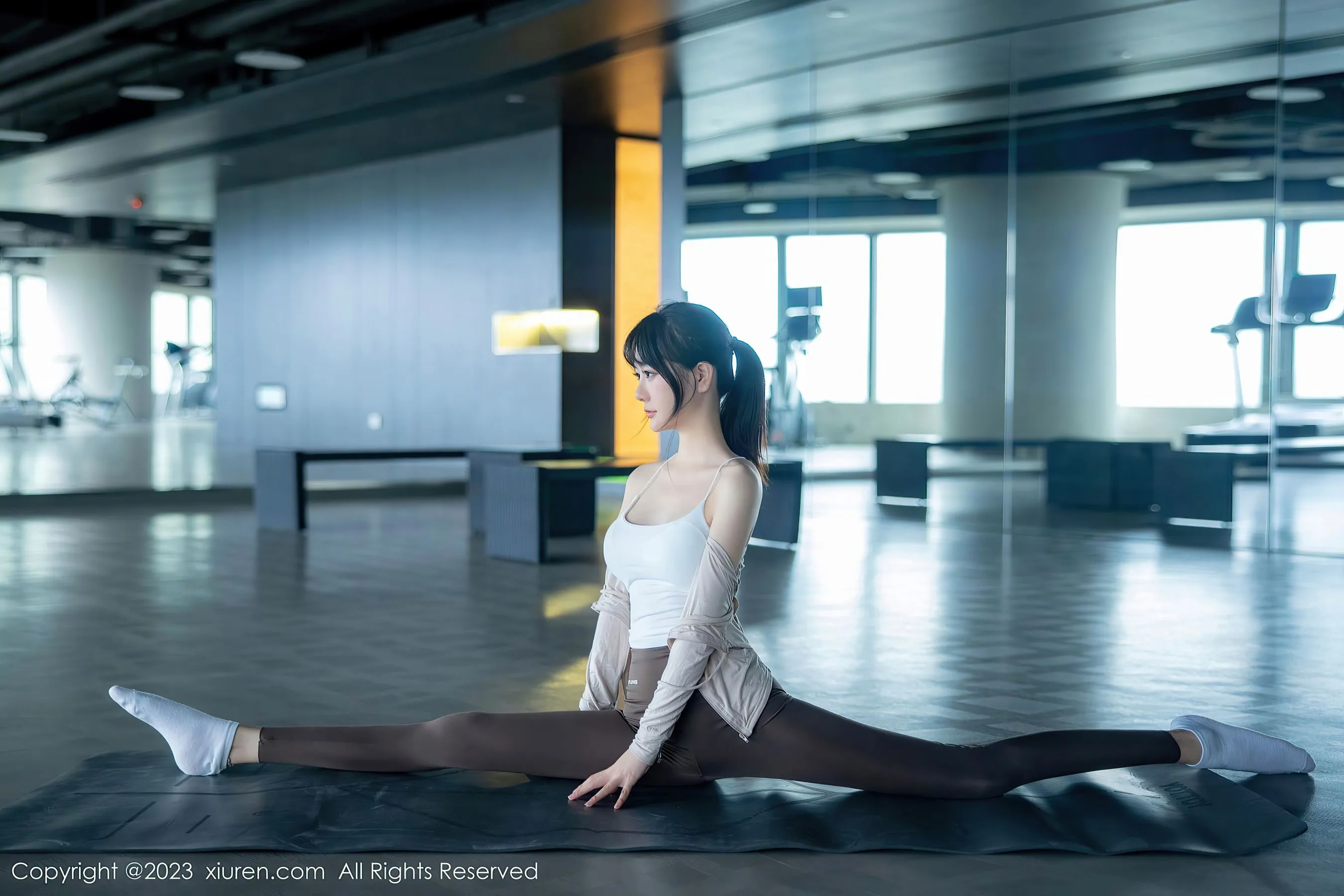  秀人网 No.6683 幼幼 健身美腿第21张