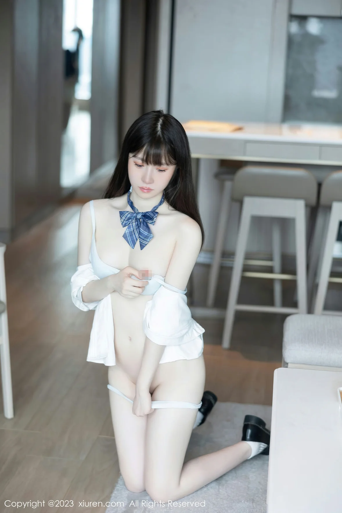  XiuRen 秀人 No.6993 林悠悠 jk短裙首套写真 [104P]第28张