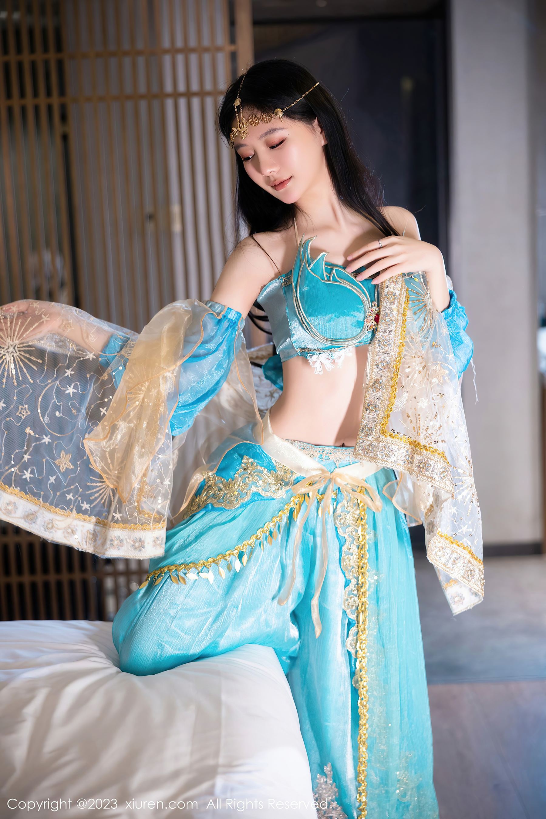  XiuRen 秀人 No.7469 幼幼 西域舞娘美腿第5张