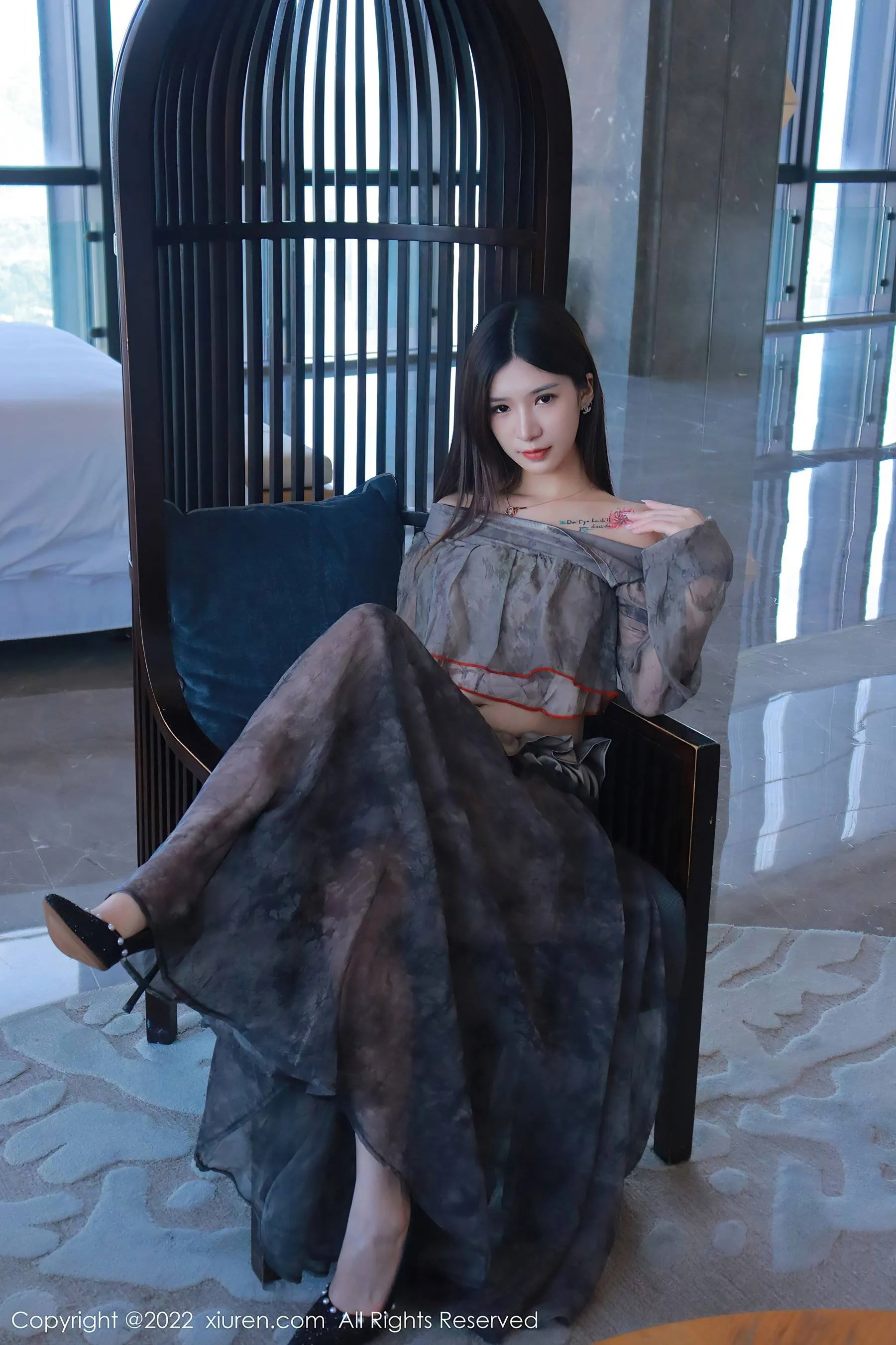  秀人网 No.5857 Hebe韩心雨第9张