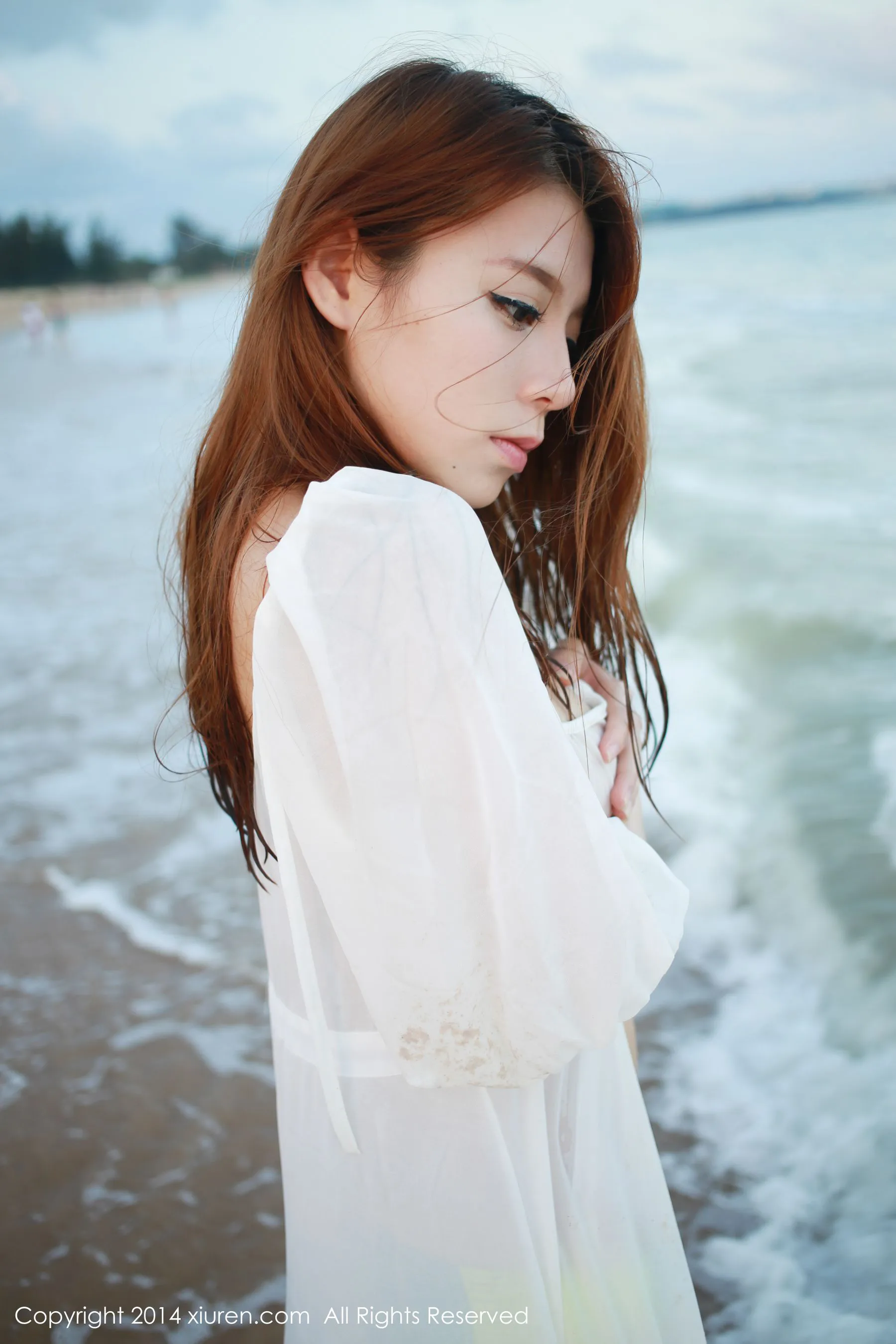  Vetiver嘉宝贝儿《三亚海边风情》 秀人网 No.165第10张