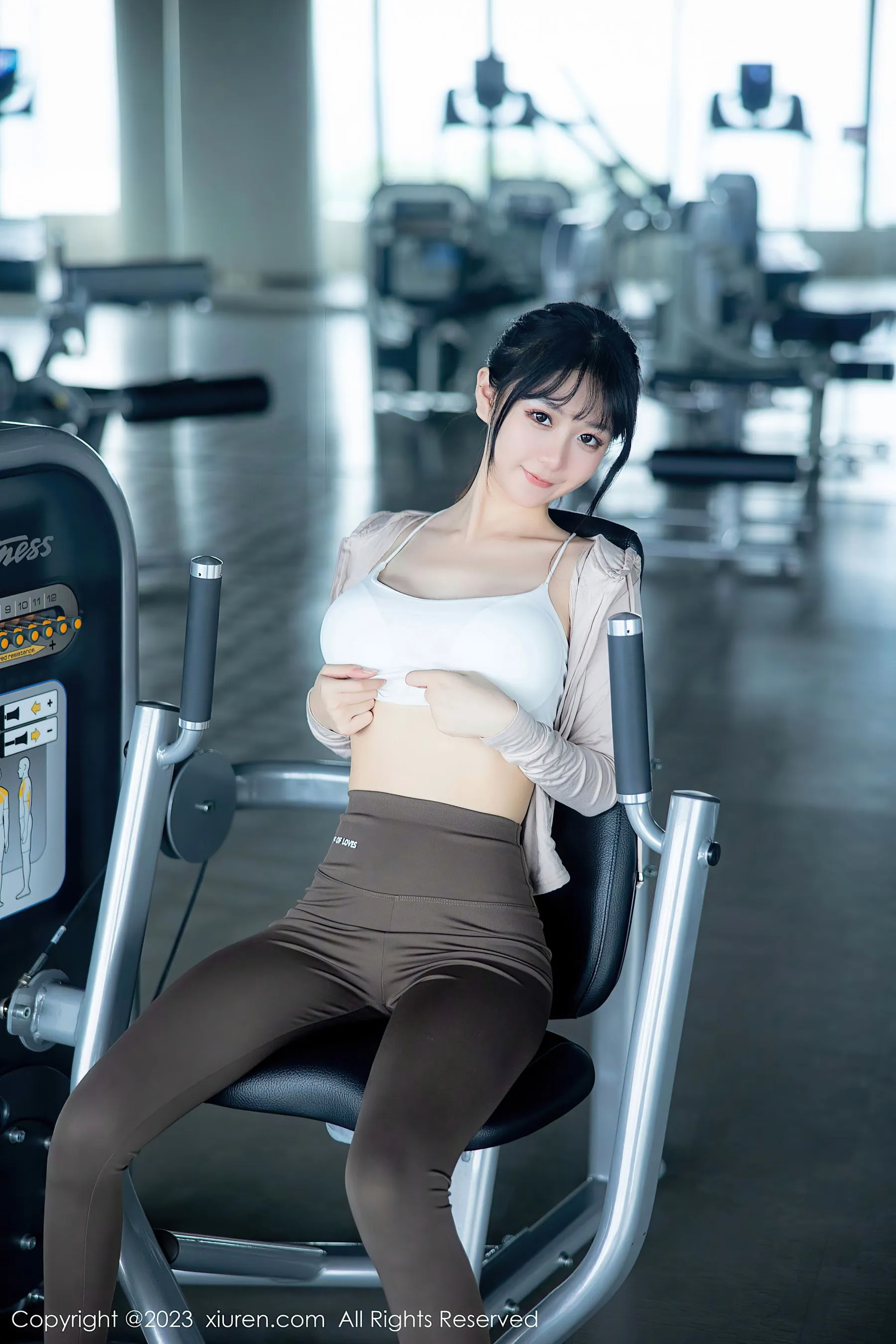 秀人网 No.6683 幼幼 健身美腿第8张