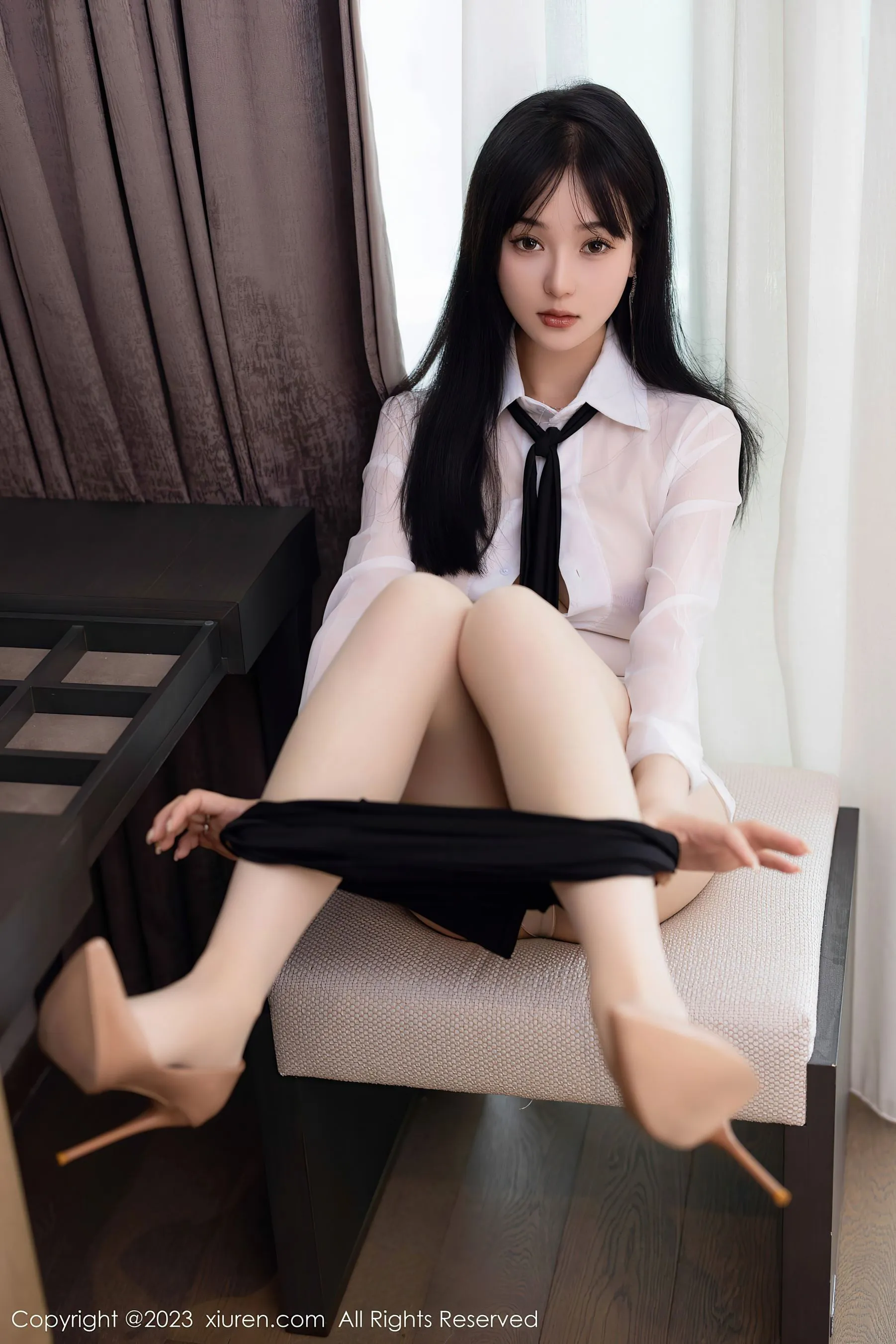  秀人网 No.6710 柚琪Rich 新人美臀第25张