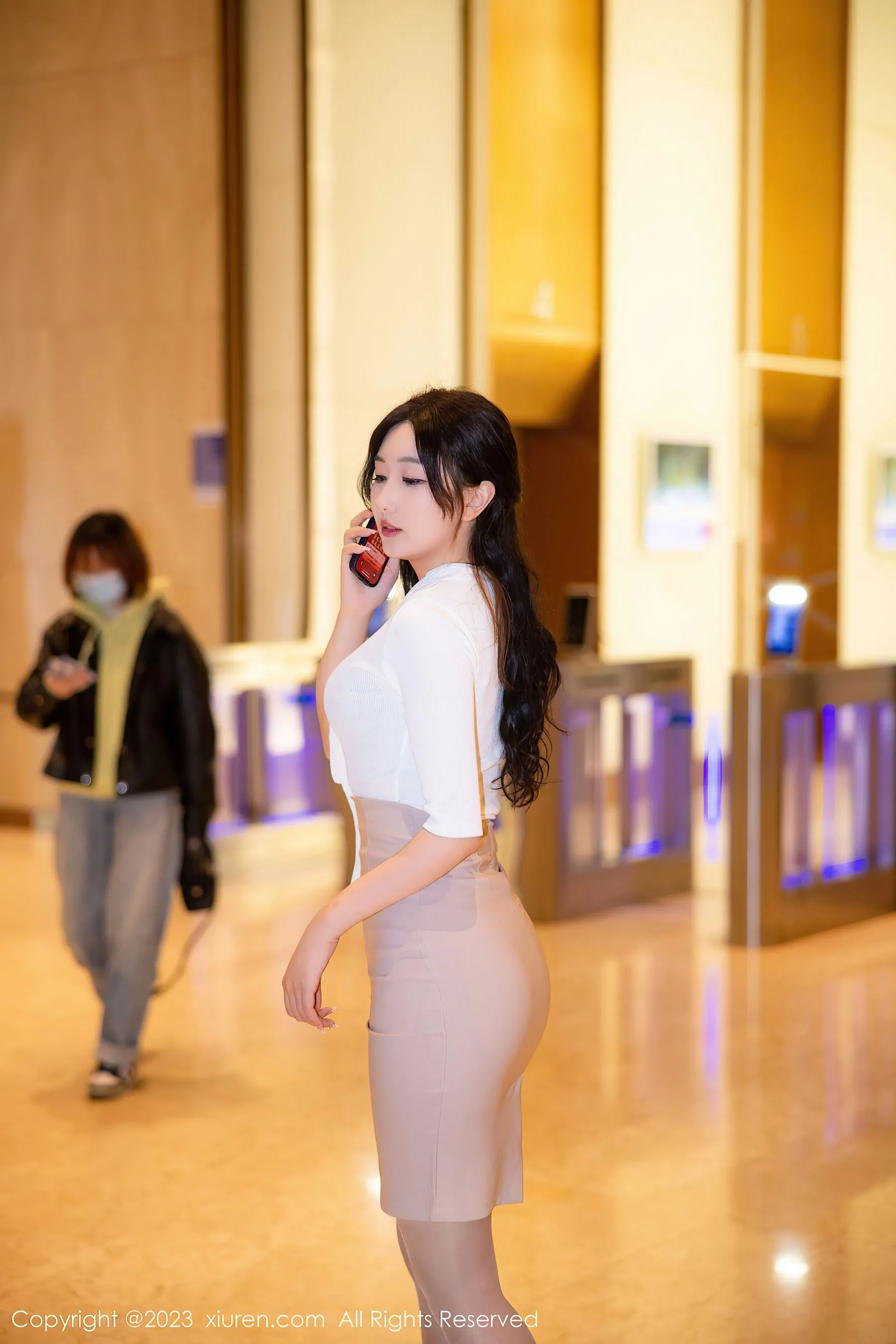  秀人网 No.6207 江真真 妩媚美腿第27张