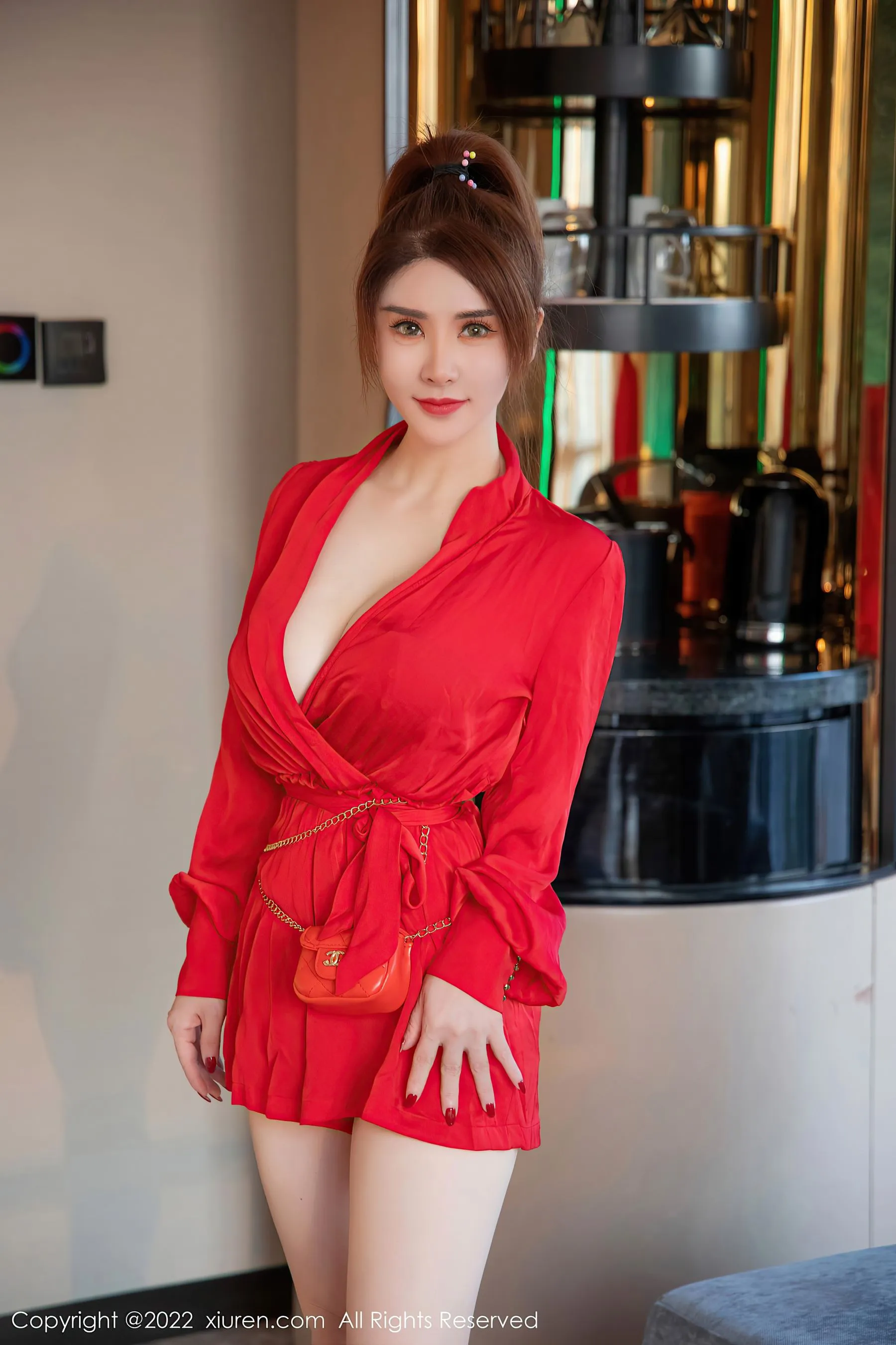  秀人网 No.5150 潘娇娇 睡衣美腿第10张