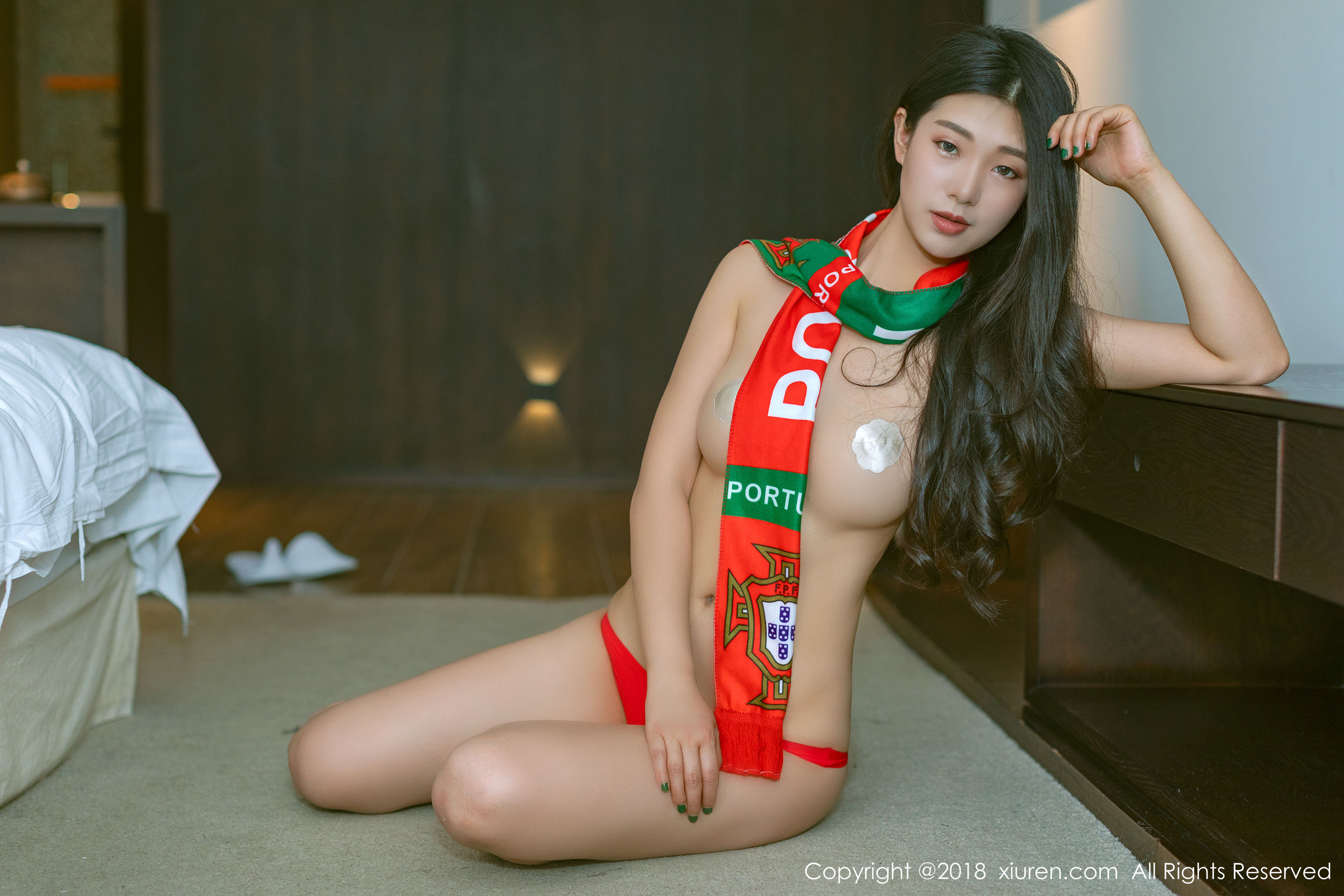  宋-KiKi《世界杯女神》 XiuRen 秀人网 No.1018第7张