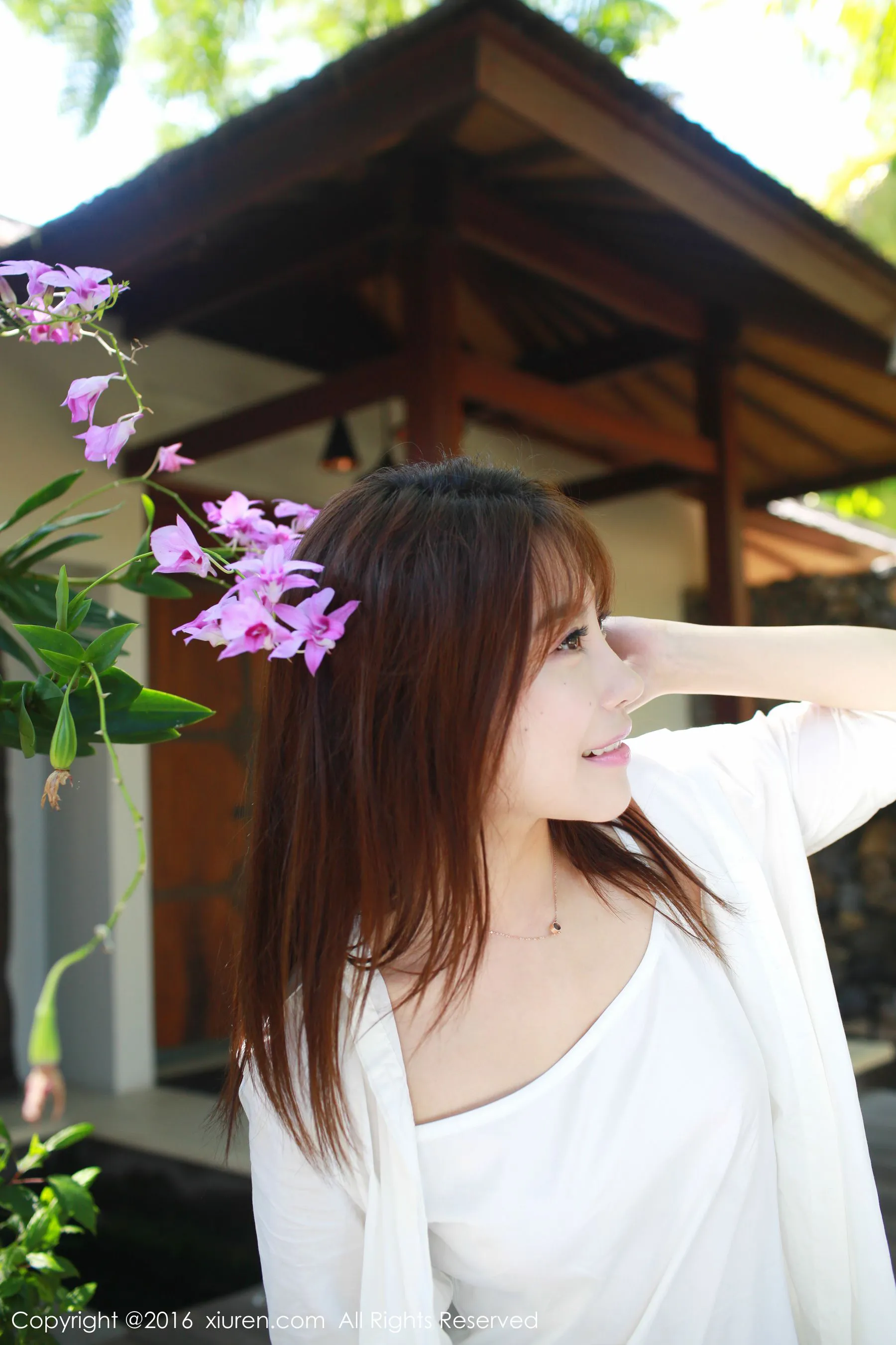 许诺Sabrina《巴厘岛旅拍》极品小清新外拍 秀人网 No.562第9张