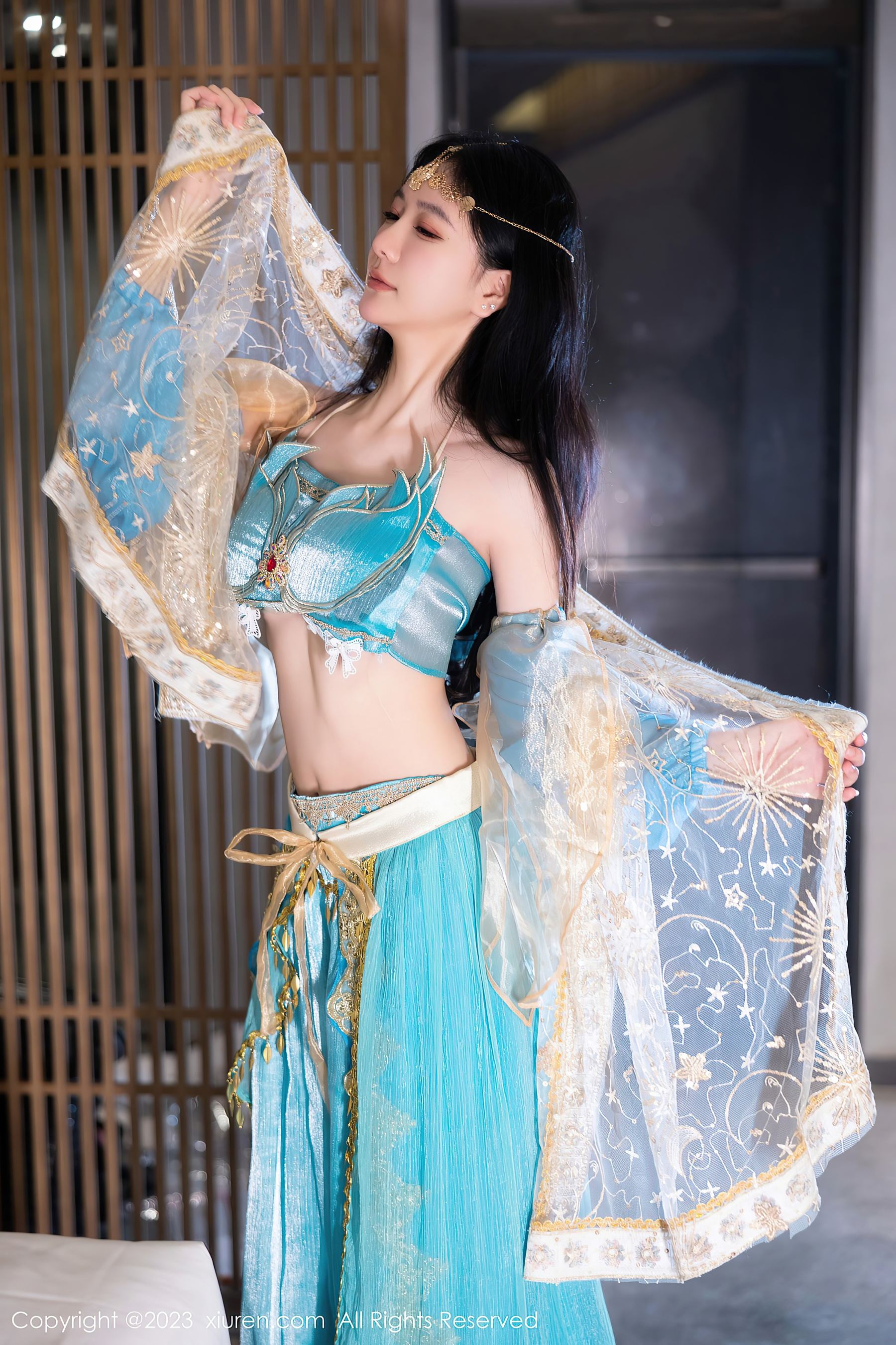  XiuRen 秀人 No.7469 幼幼 西域舞娘美腿第3张