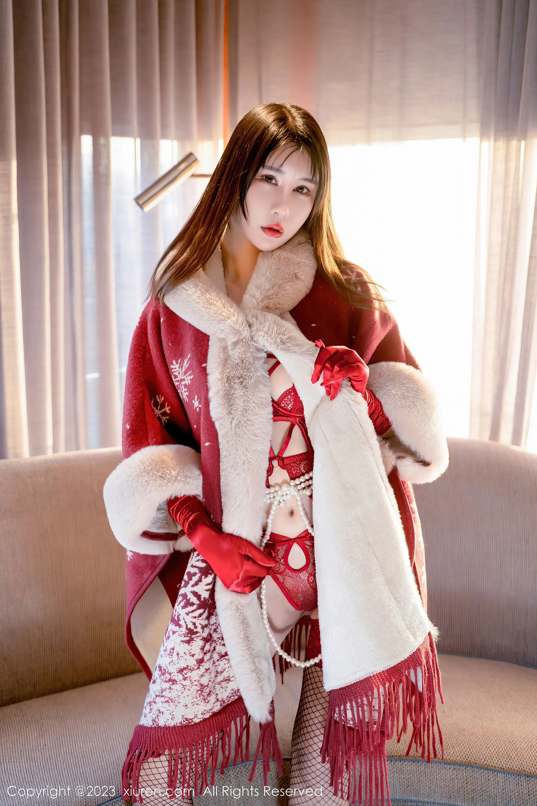 秀人网 No.6188 夏沫沫tifa 阳朔旅拍第5张