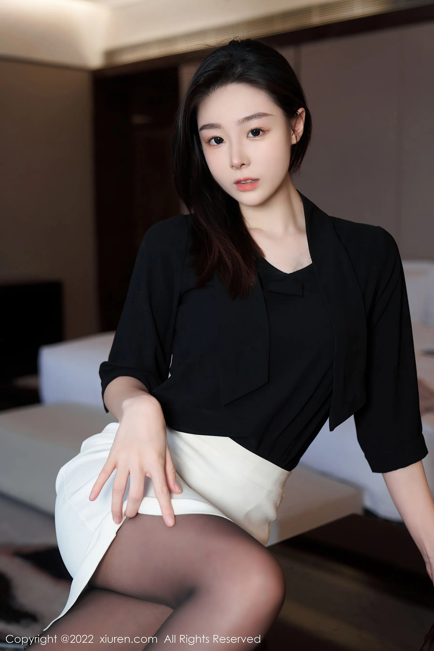  秀人网 No.5312 是小逗逗 短裙美腿第8张