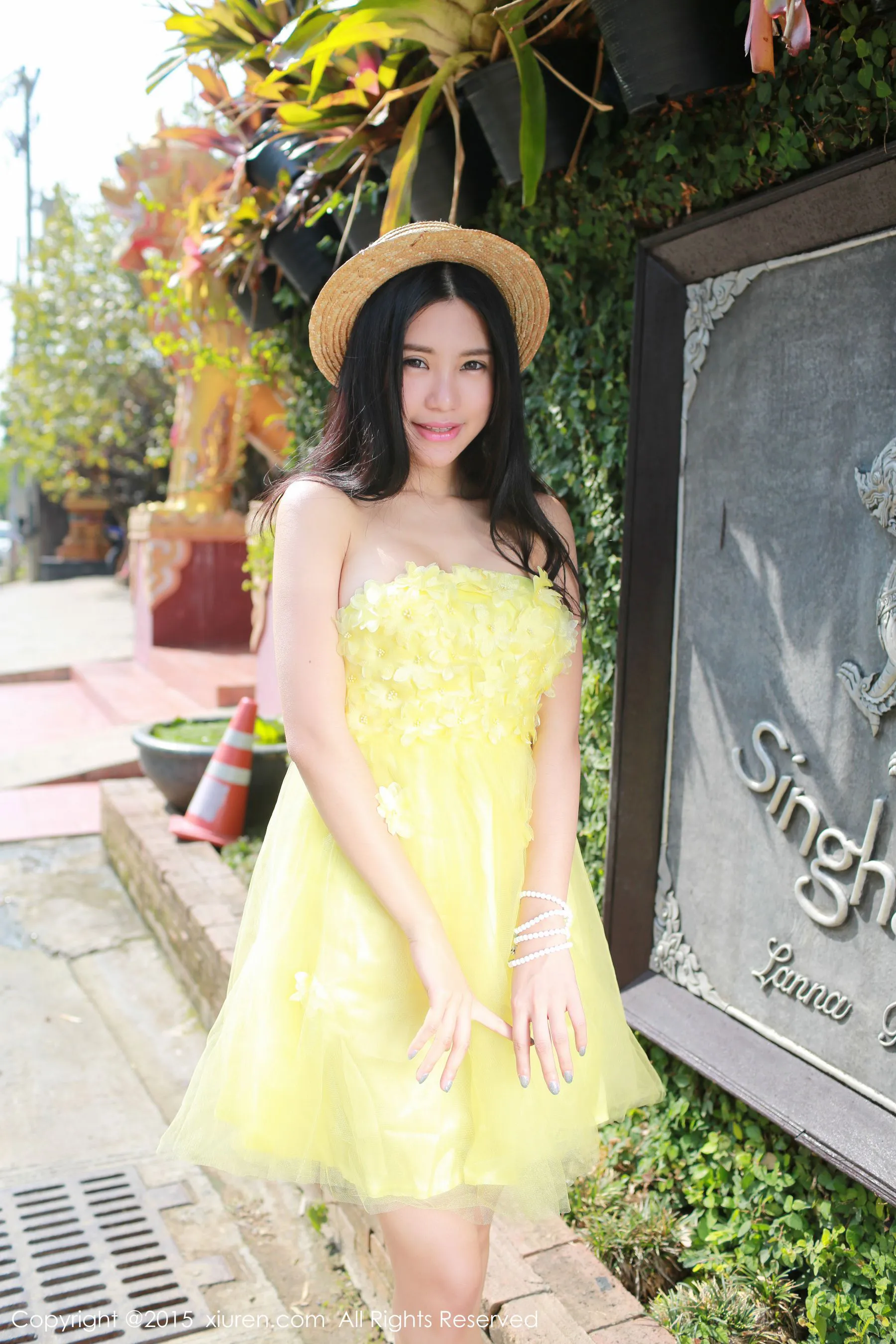  绮里嘉ula《泰国清迈旅拍》小清新外拍 秀人网 No.296第5张