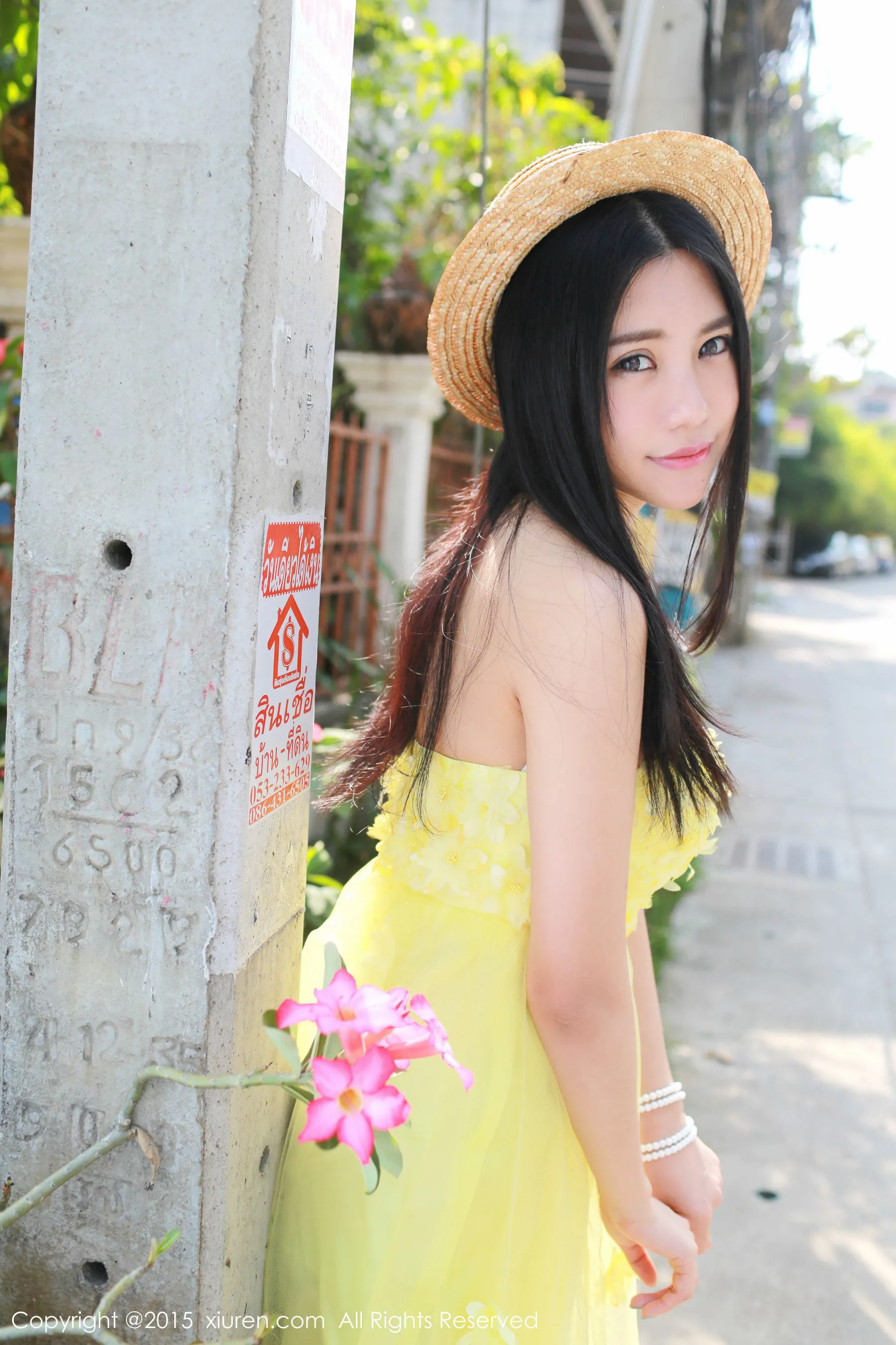  绮里嘉ula《泰国清迈旅拍》小清新外拍 秀人网 No.296第1张