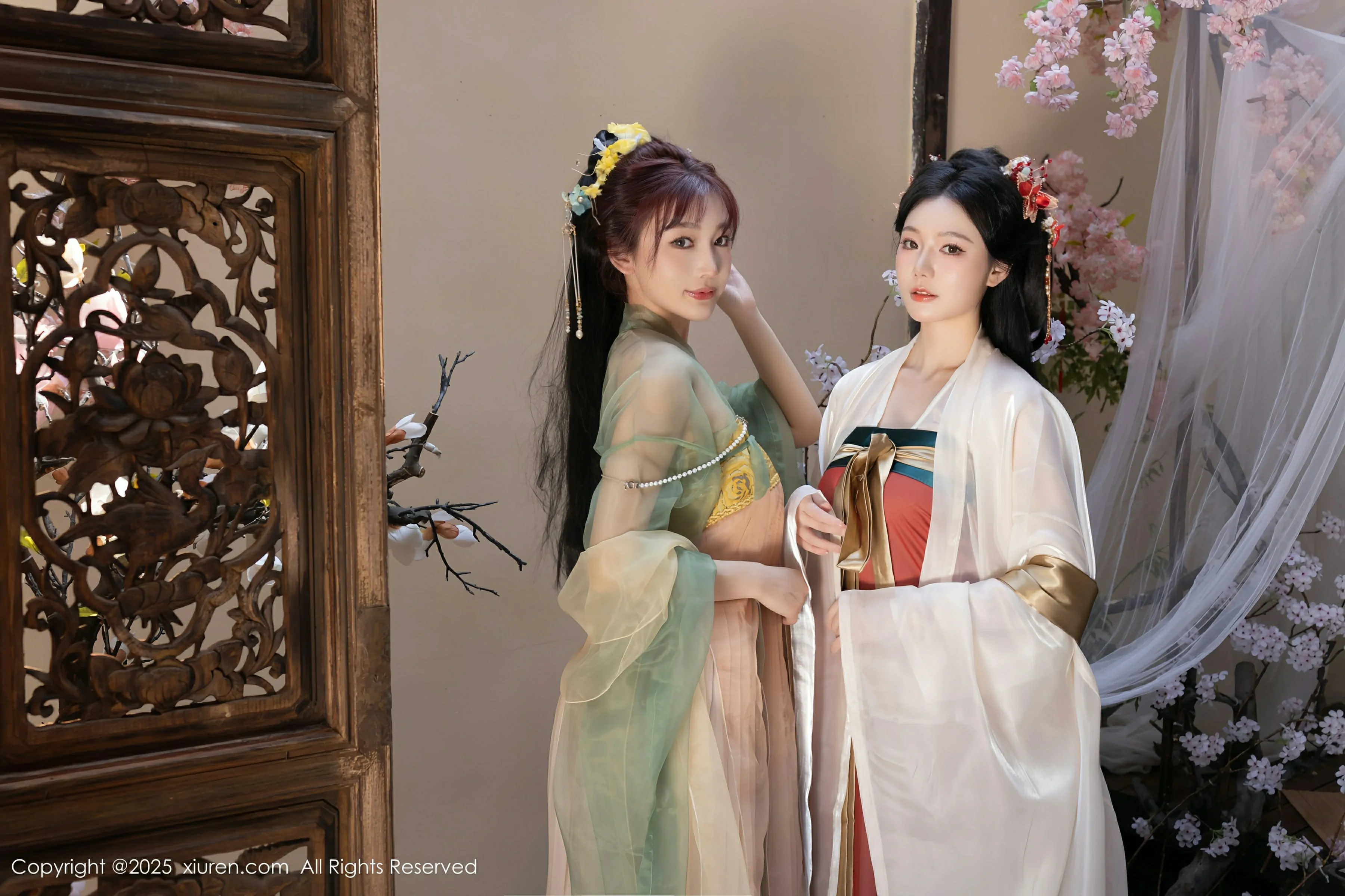 [XiuRen秀人网] 2025.04.29 No.10223 陆萱萱 安然anran 模特合集第1张