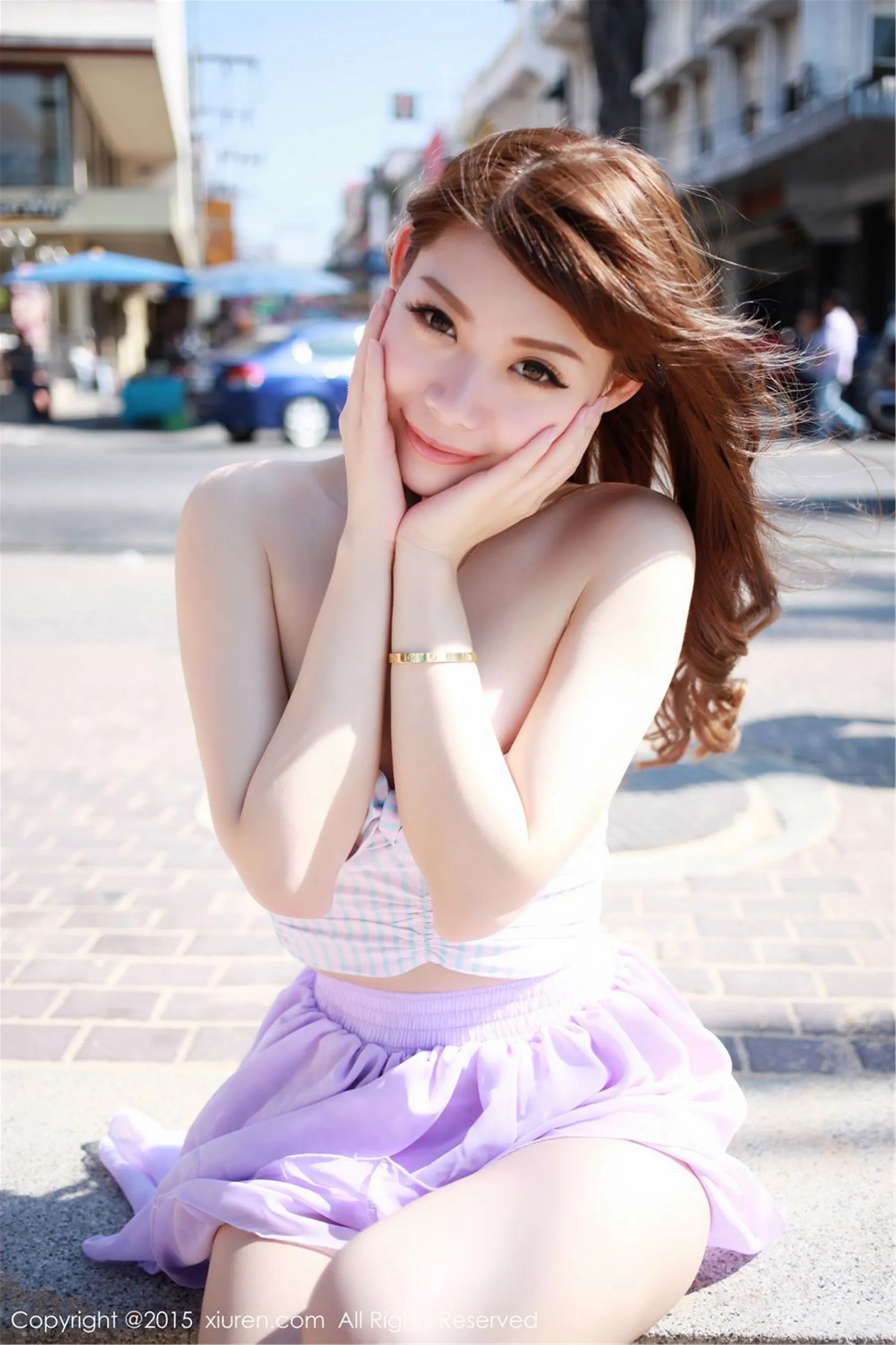  MARA酱《海边、街拍、酒店泳池系列》 秀人网 No.269第8张