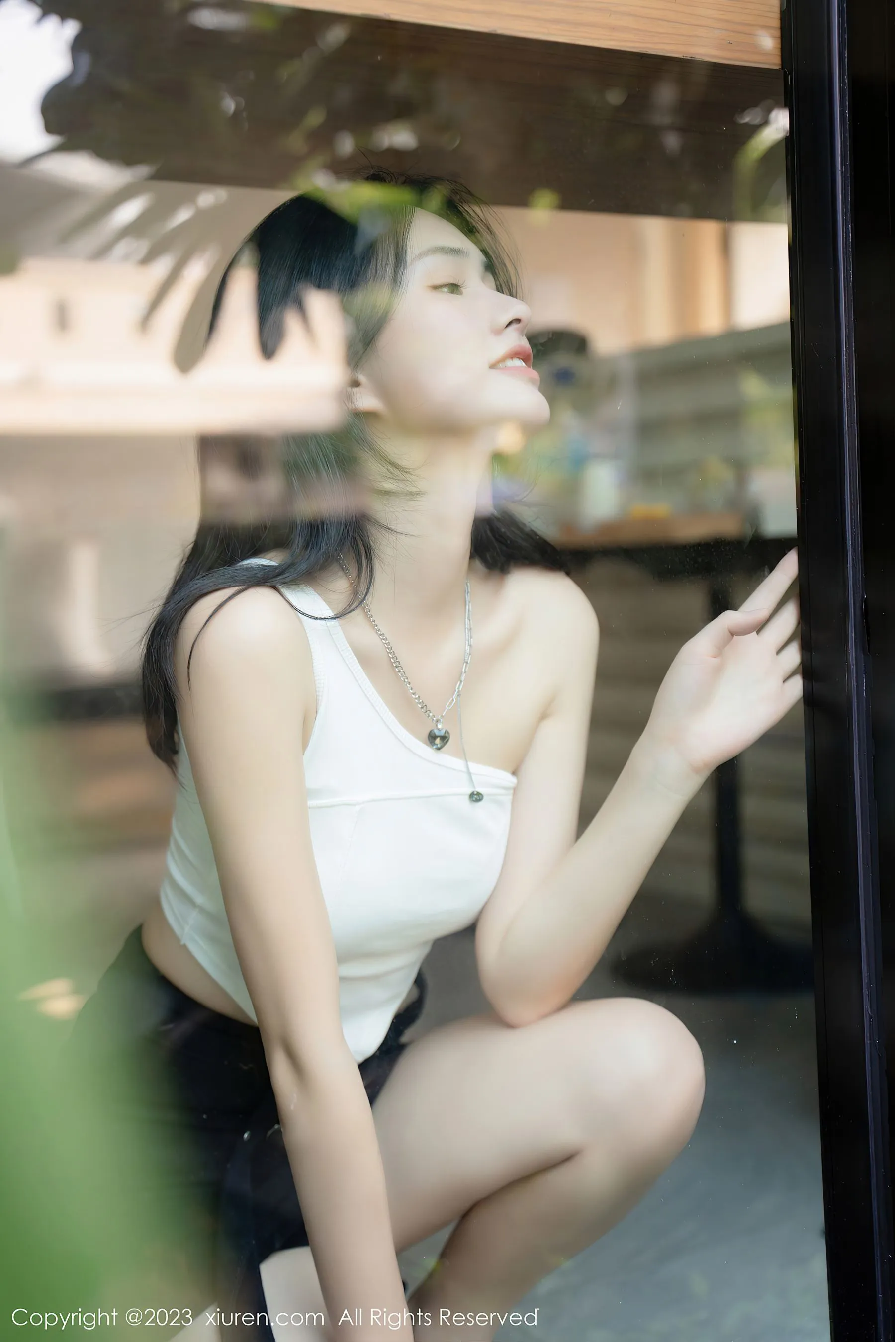  秀人网 No.6798 艾希儿 清爽美腿第16张