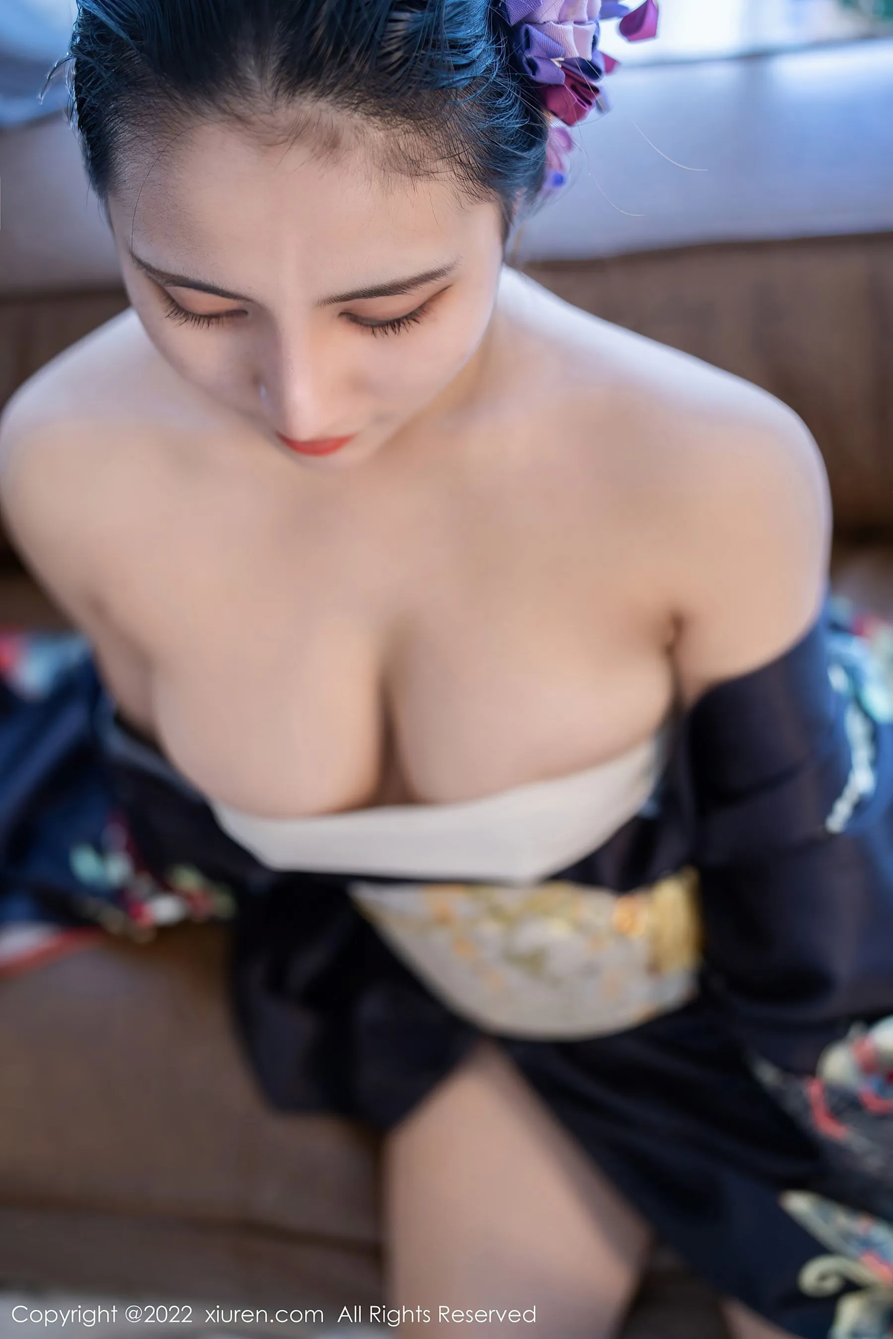  秀人网 No.5309 久久Aimee 和服美臀第7张