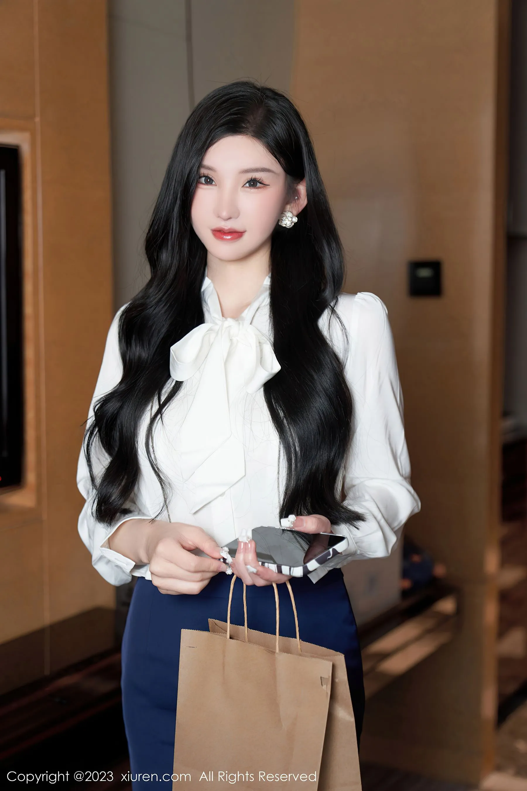  秀人网 No.6614 周于希Sally 黑丝美臀第3张