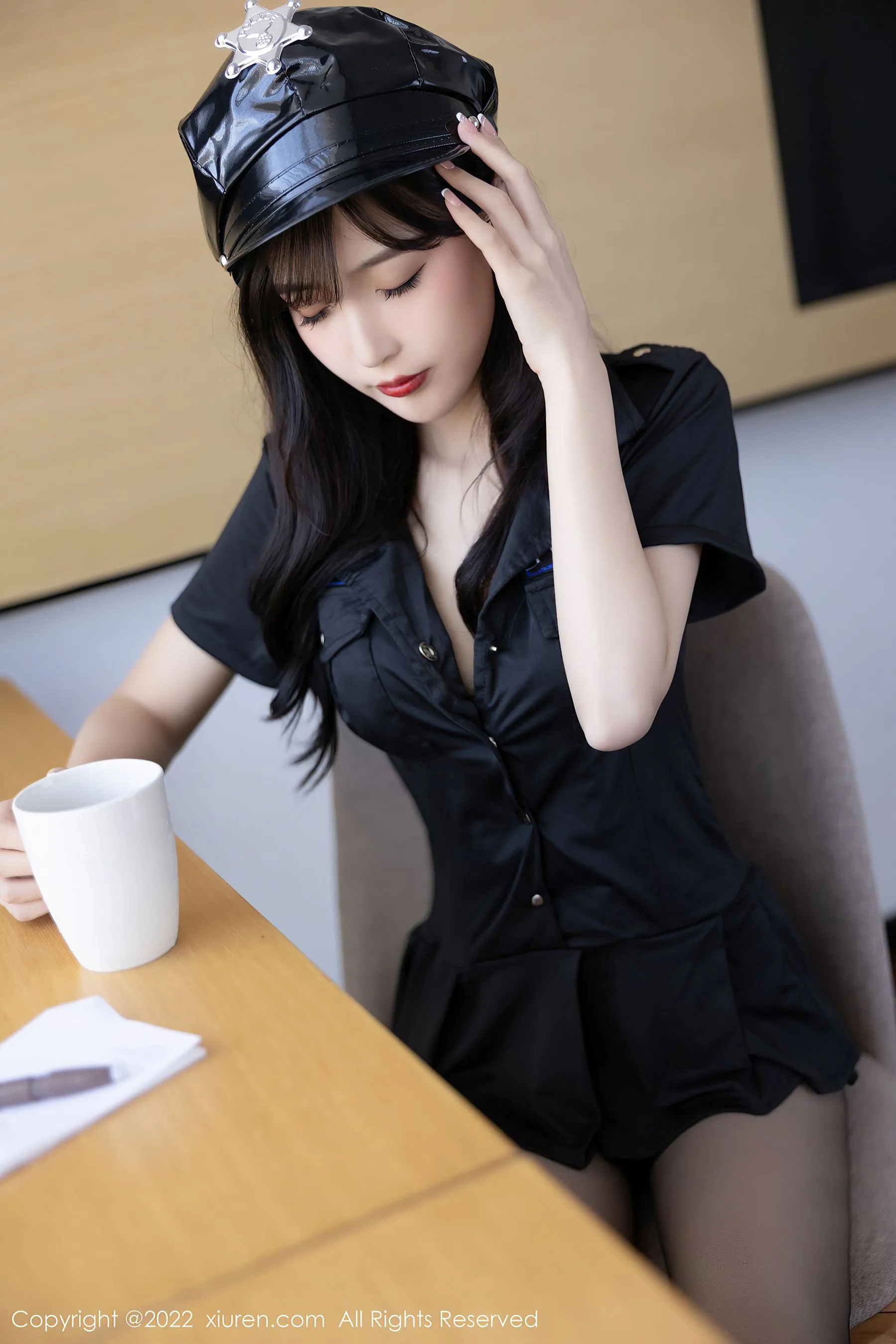  秀人网 No.5517 林星阑 黑丝美腿第21张