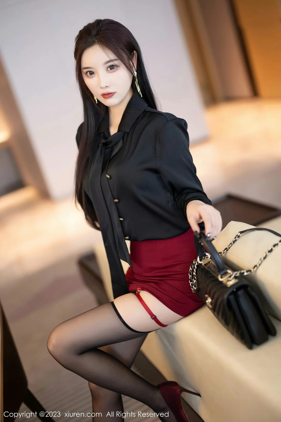  XiuRen 秀人 No.7062 杨晨晨Yome 蕾丝边内衣性感写真 [82P]第6张