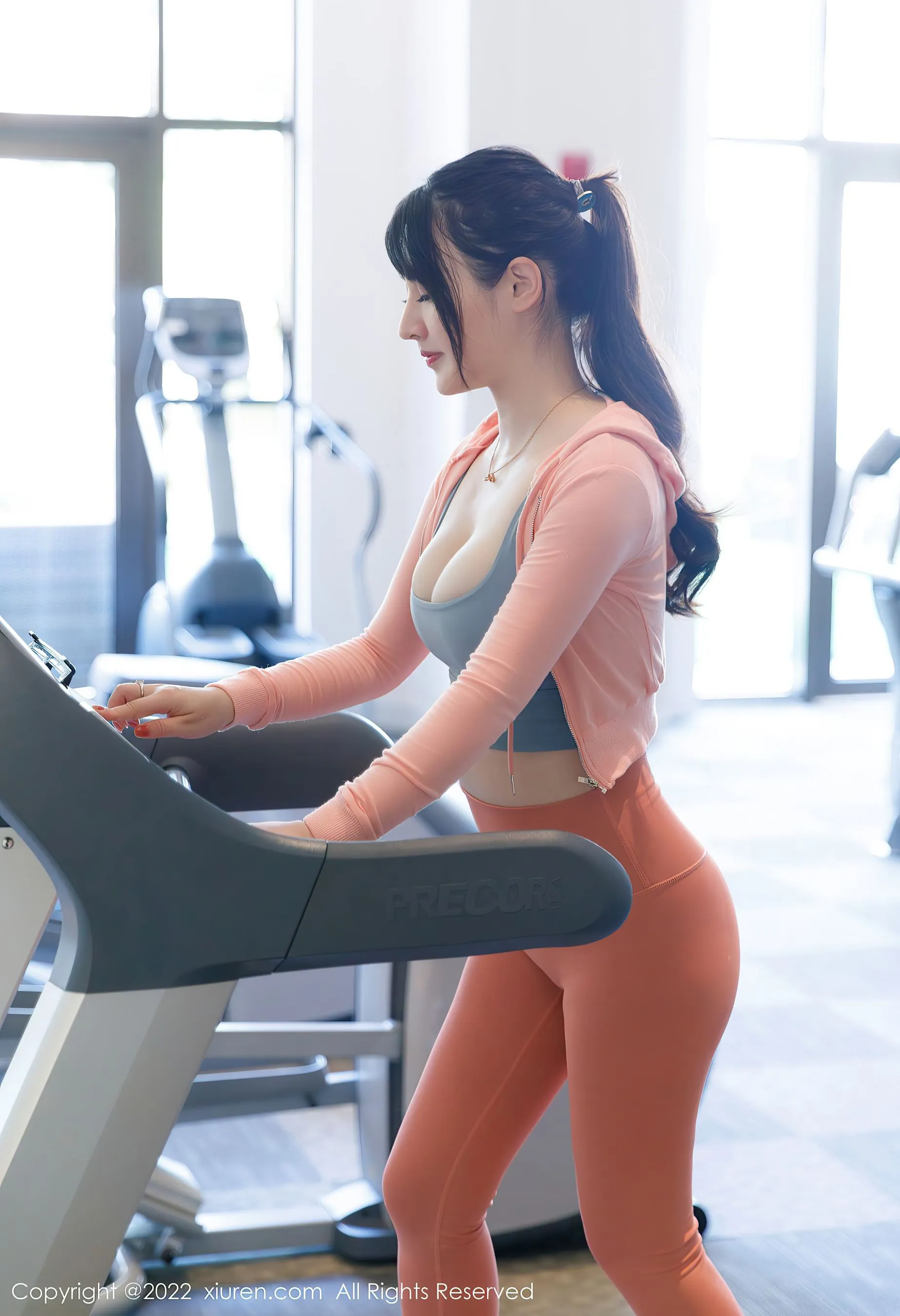  秀人网 No.5406 诗诗kiki 运动美腿第18张