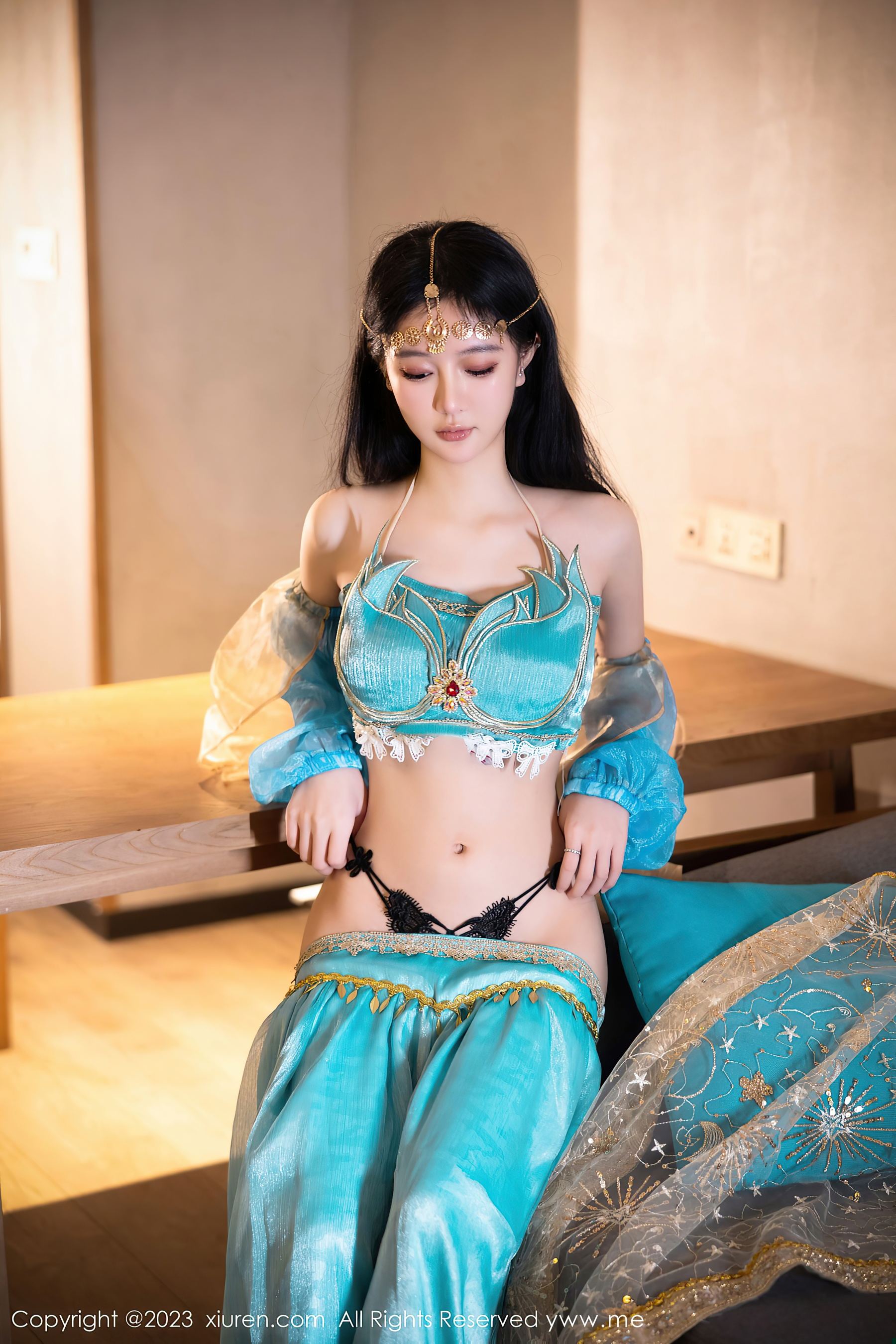  XiuRen 秀人 No.7469 幼幼 西域舞娘美腿第9张