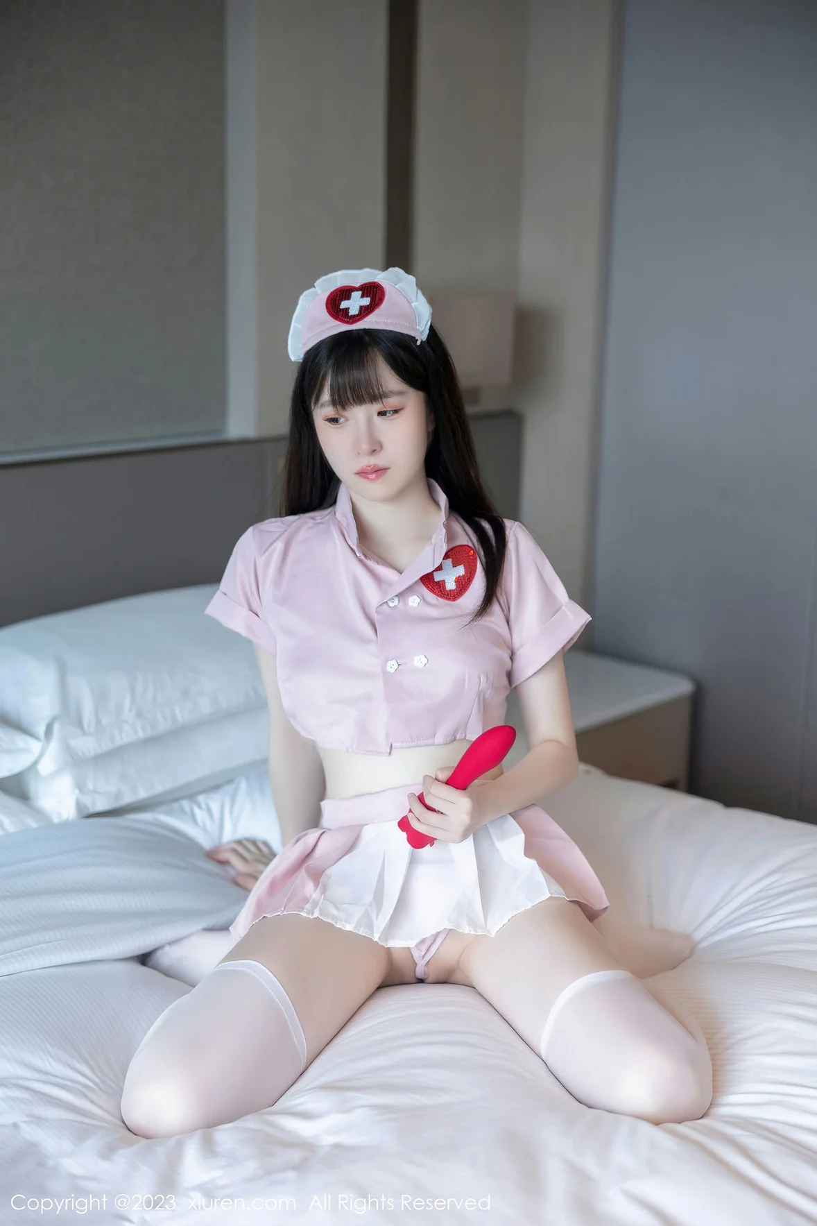  XiuRen 秀人 No.7090 林悠悠 情趣护士性感写真 [80P]第15张