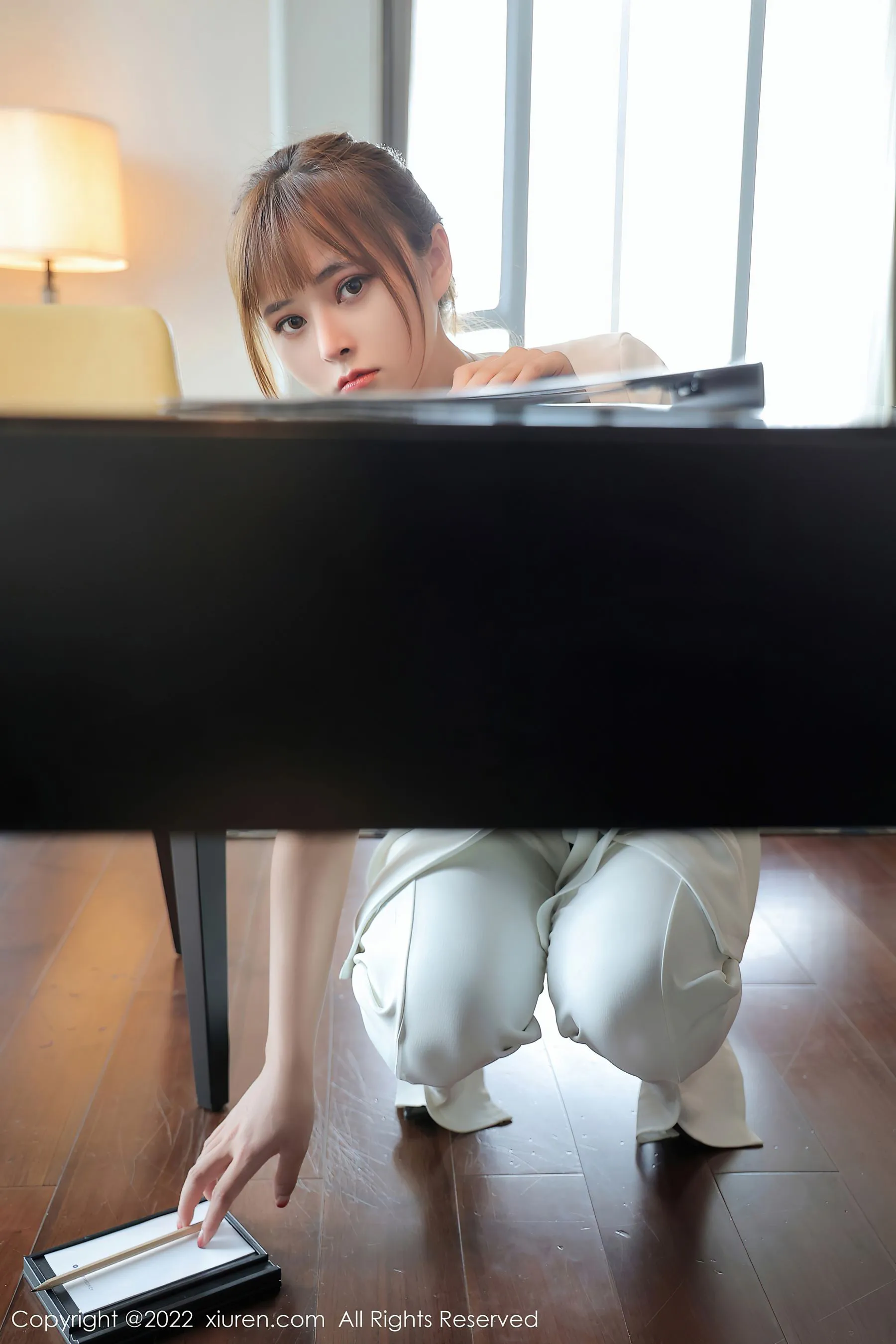  秀人网 No.5019 奈沐子 Ol装扮美腿第7张