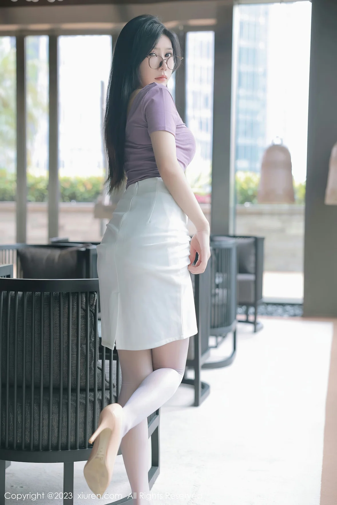  XiuRen 秀人 No.6865 尹甜甜 淡红色蕾丝内衣泰国旅拍 [86P]第3张