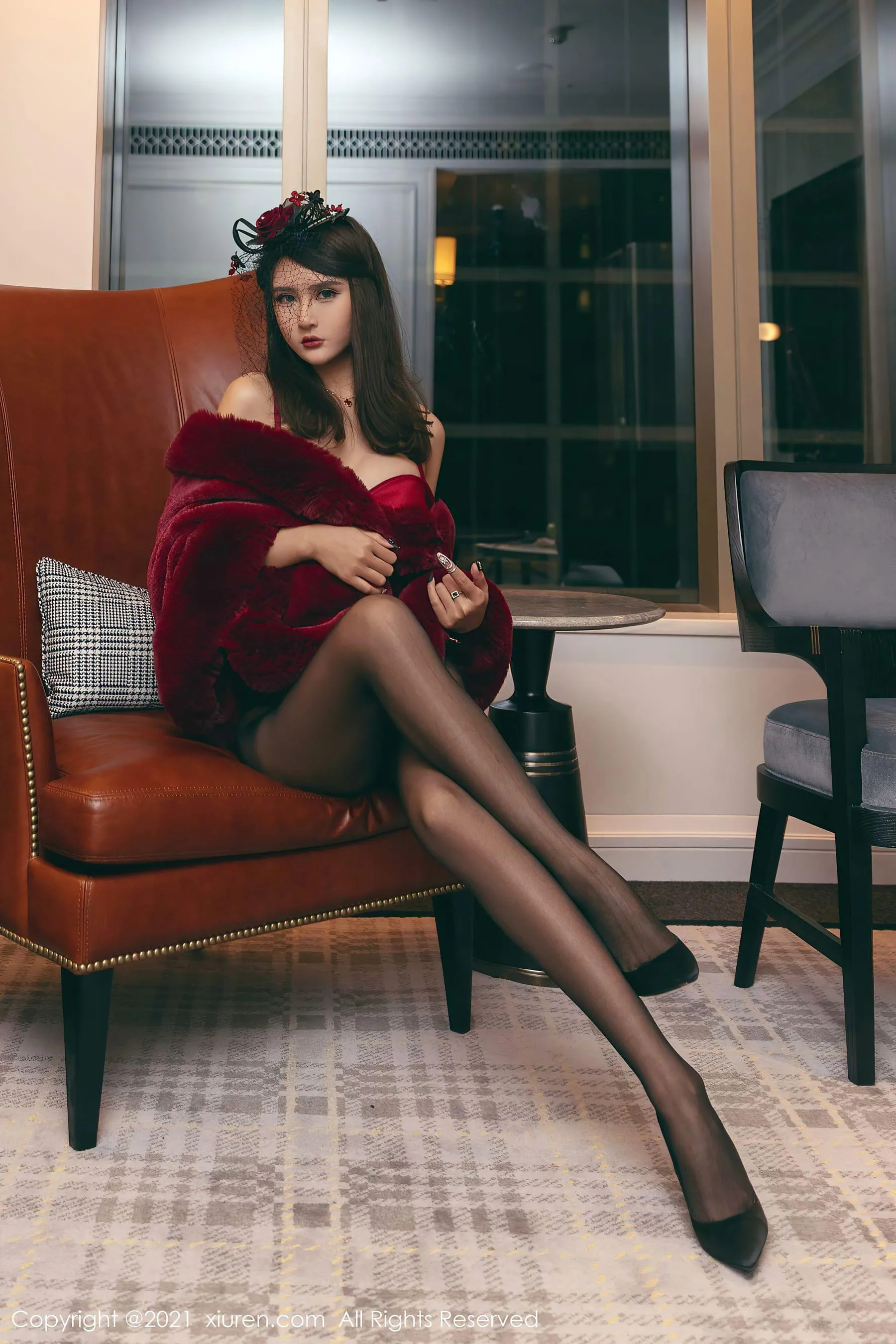  秀人 No.3548 Emily尹菲第2张