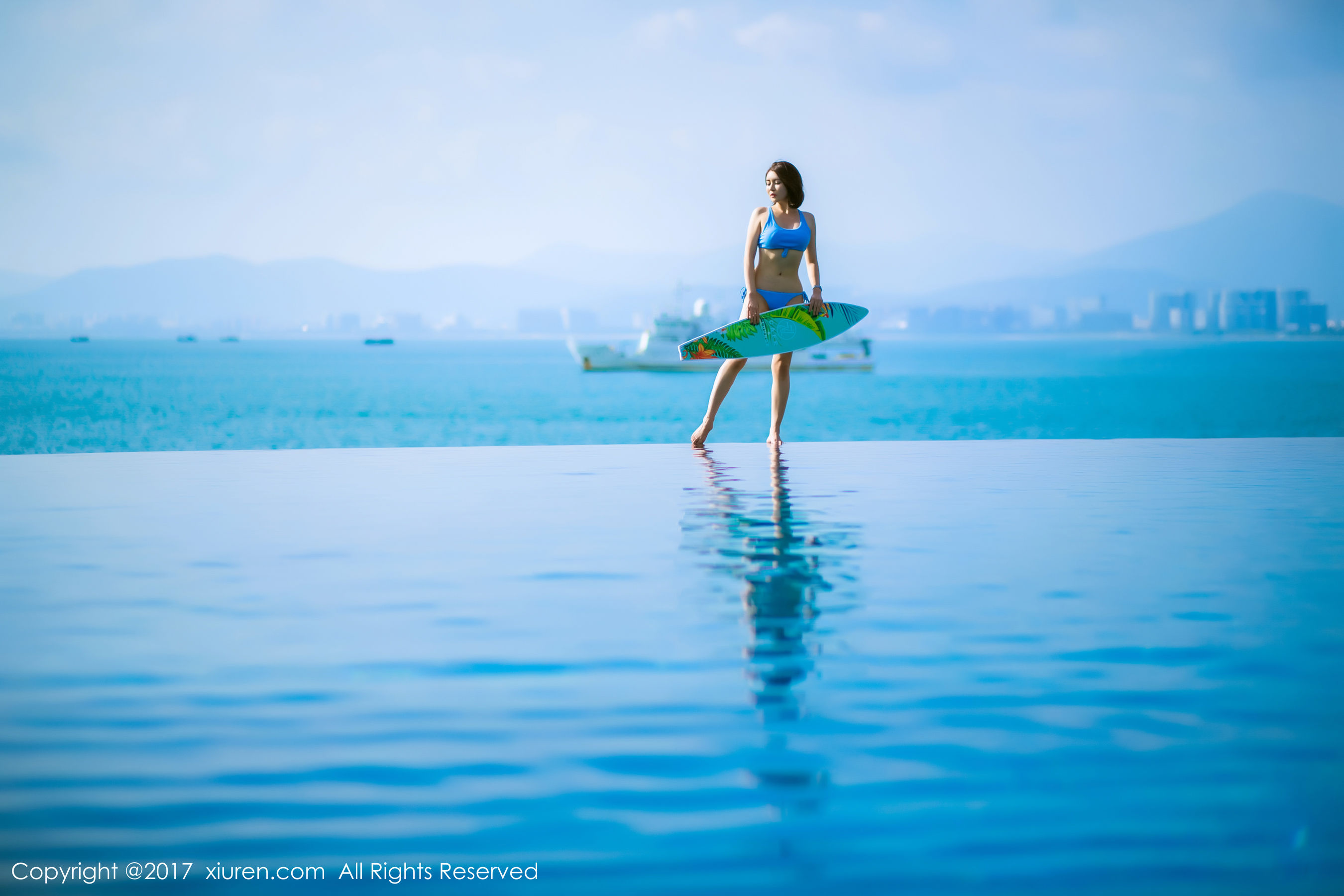  模特女神廿十《海南三亚》 秀人 NO.858第15张