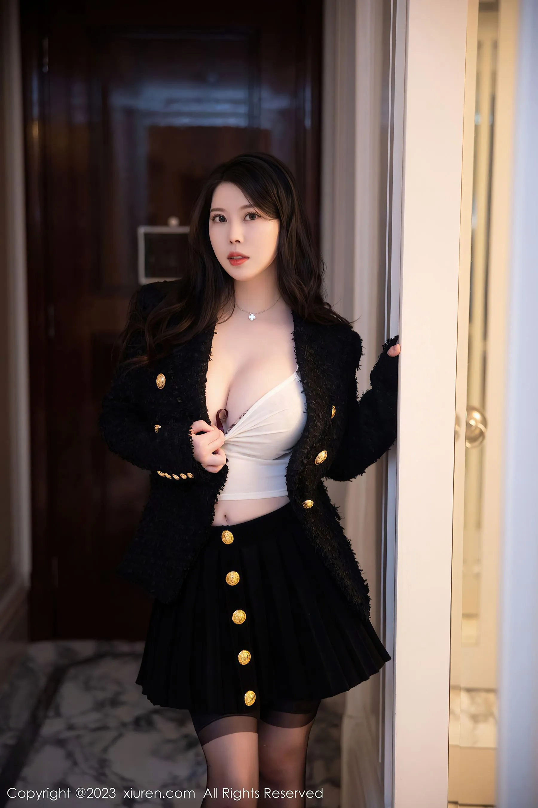  秀人网 No.6147 白茹雪 黑丝美臀第29张