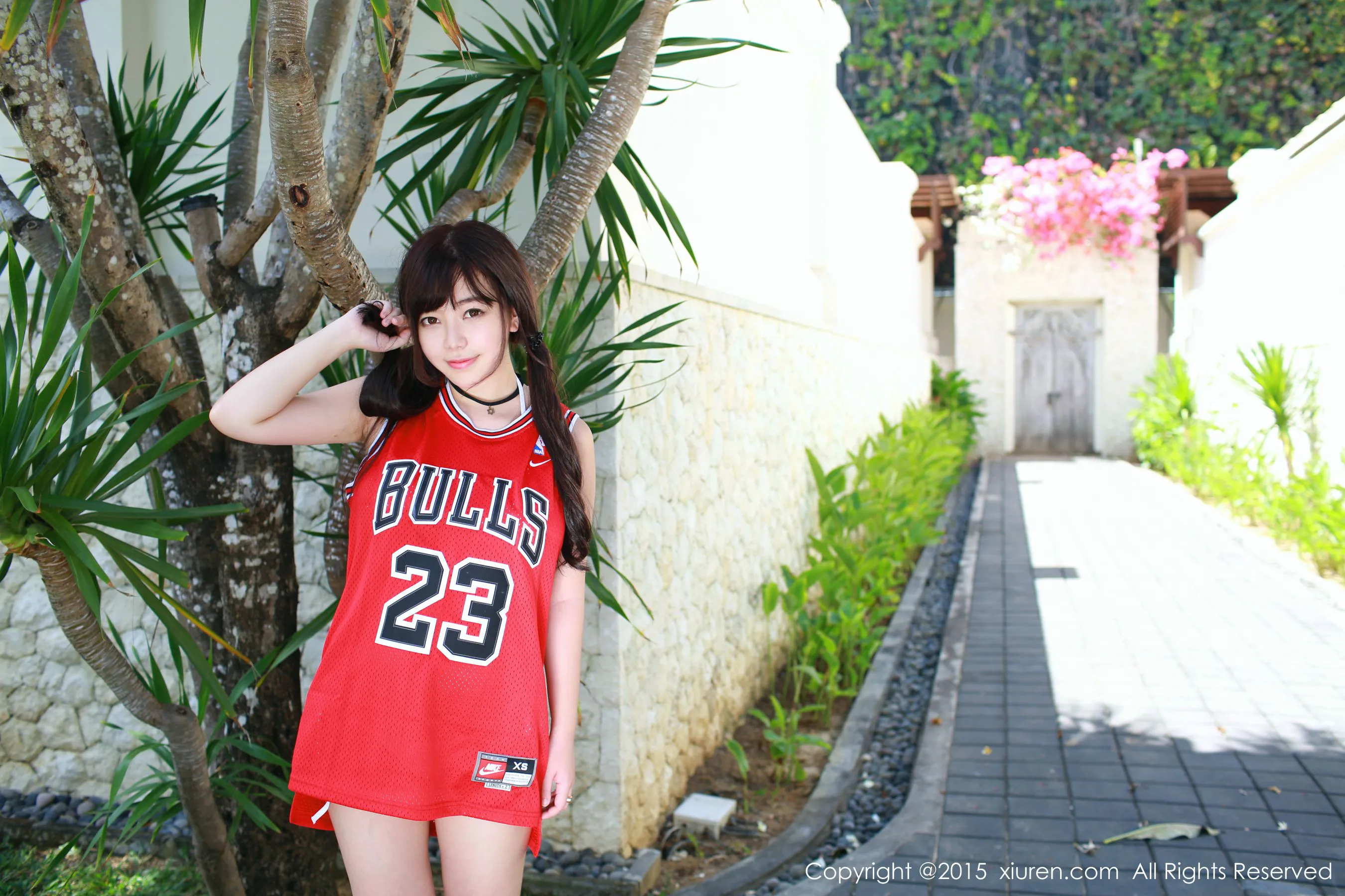  刘飞儿Faye《比基尼+球衣系列》 秀人网 No.415第22张