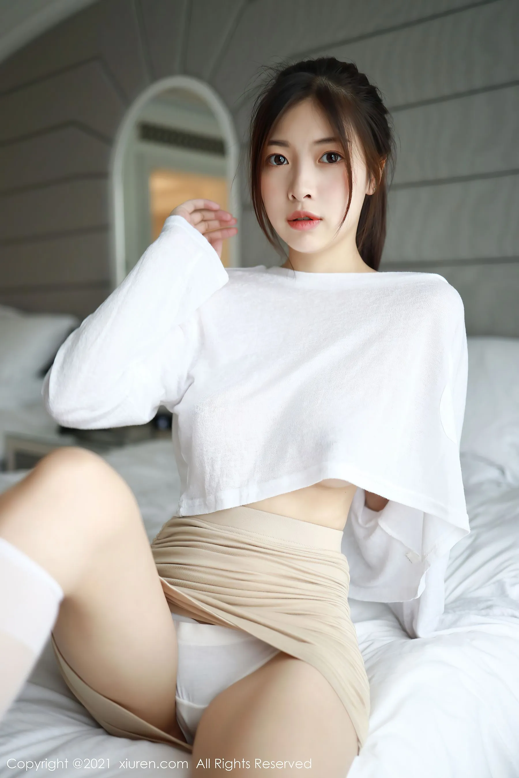 秀人 No.3792 明日花桃桃第8张