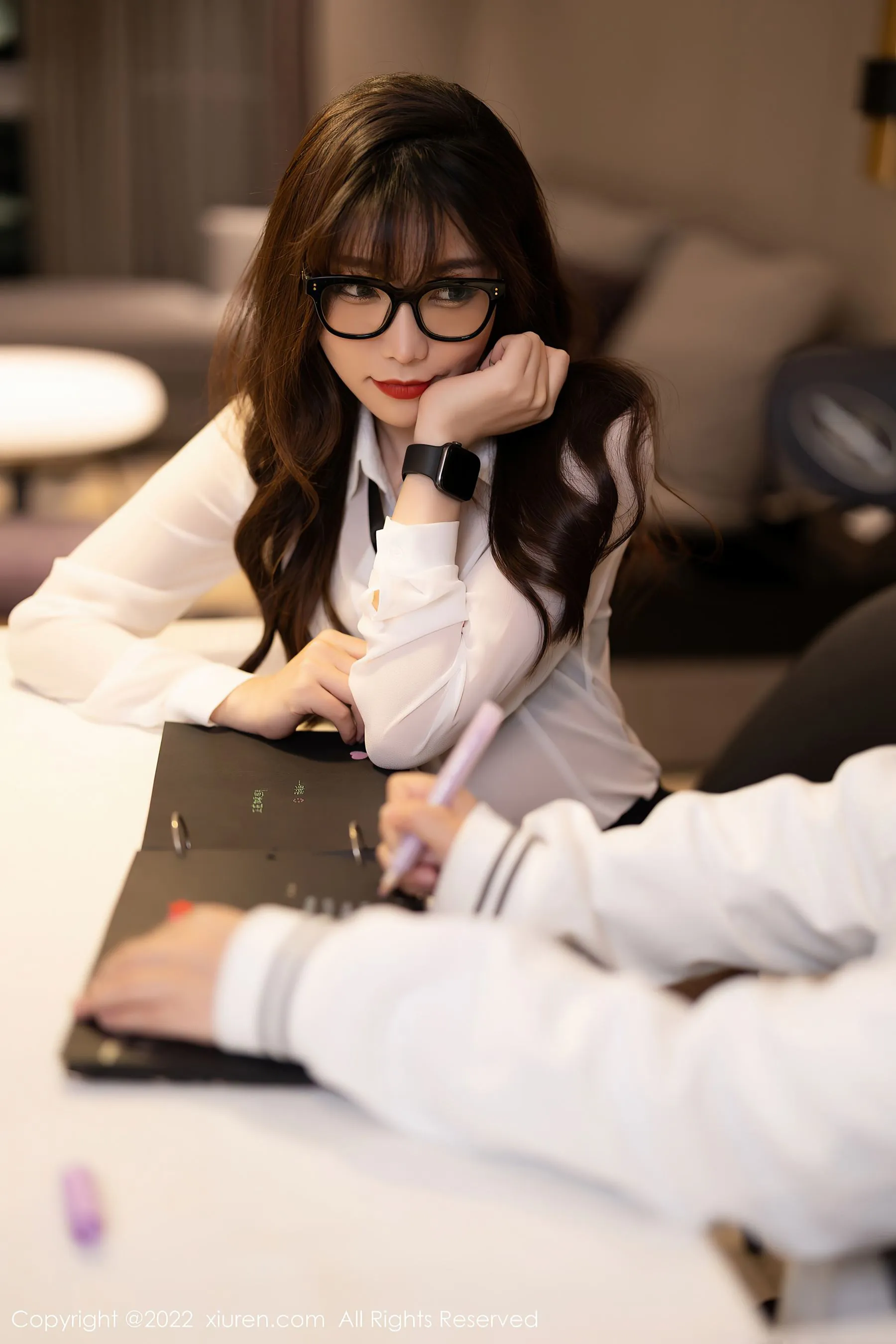  秀人网 No.4943 芝芝Booty 黑丝美臀第17张