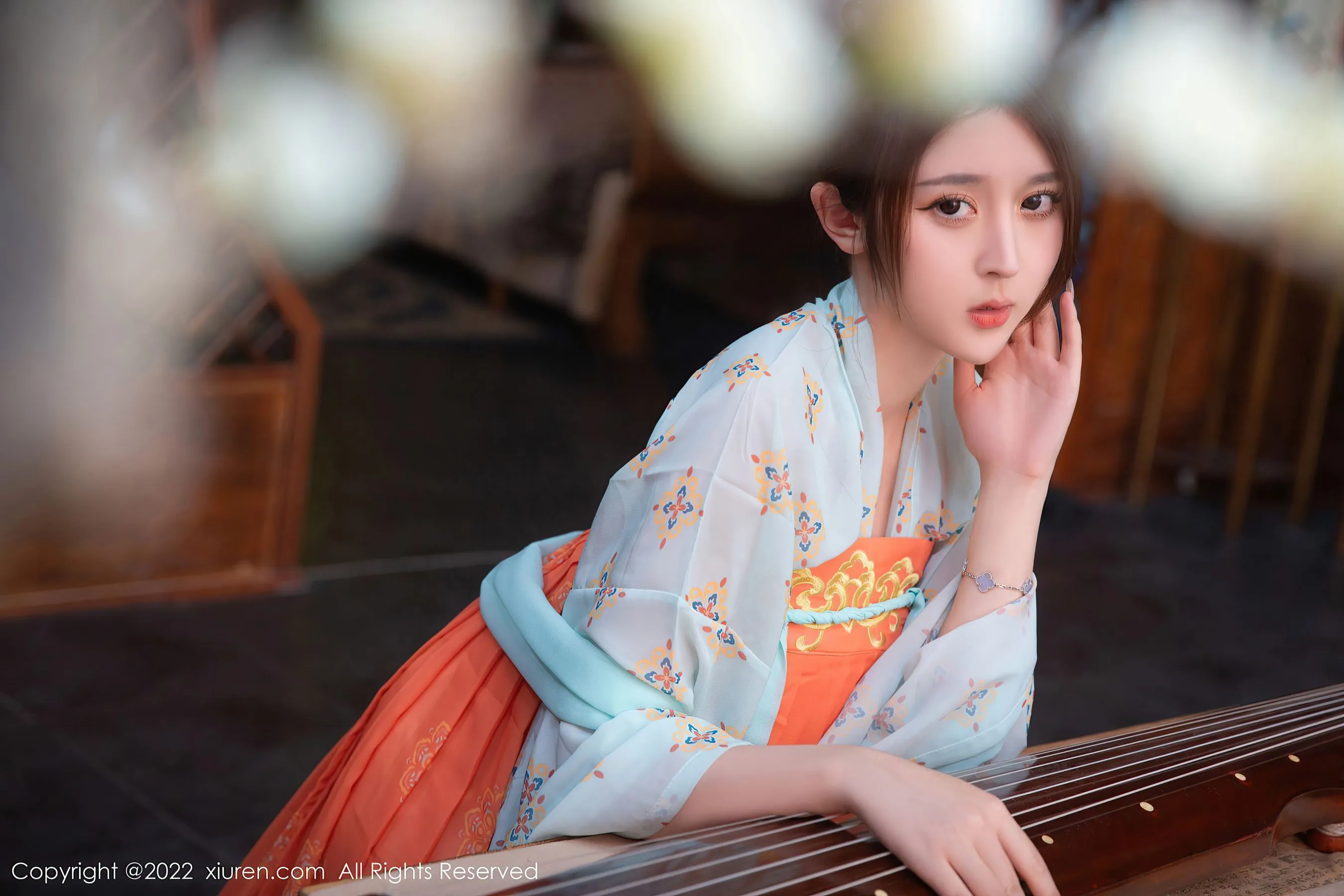  秀人网 No.5772 夏甜甜 古装美腿第14张