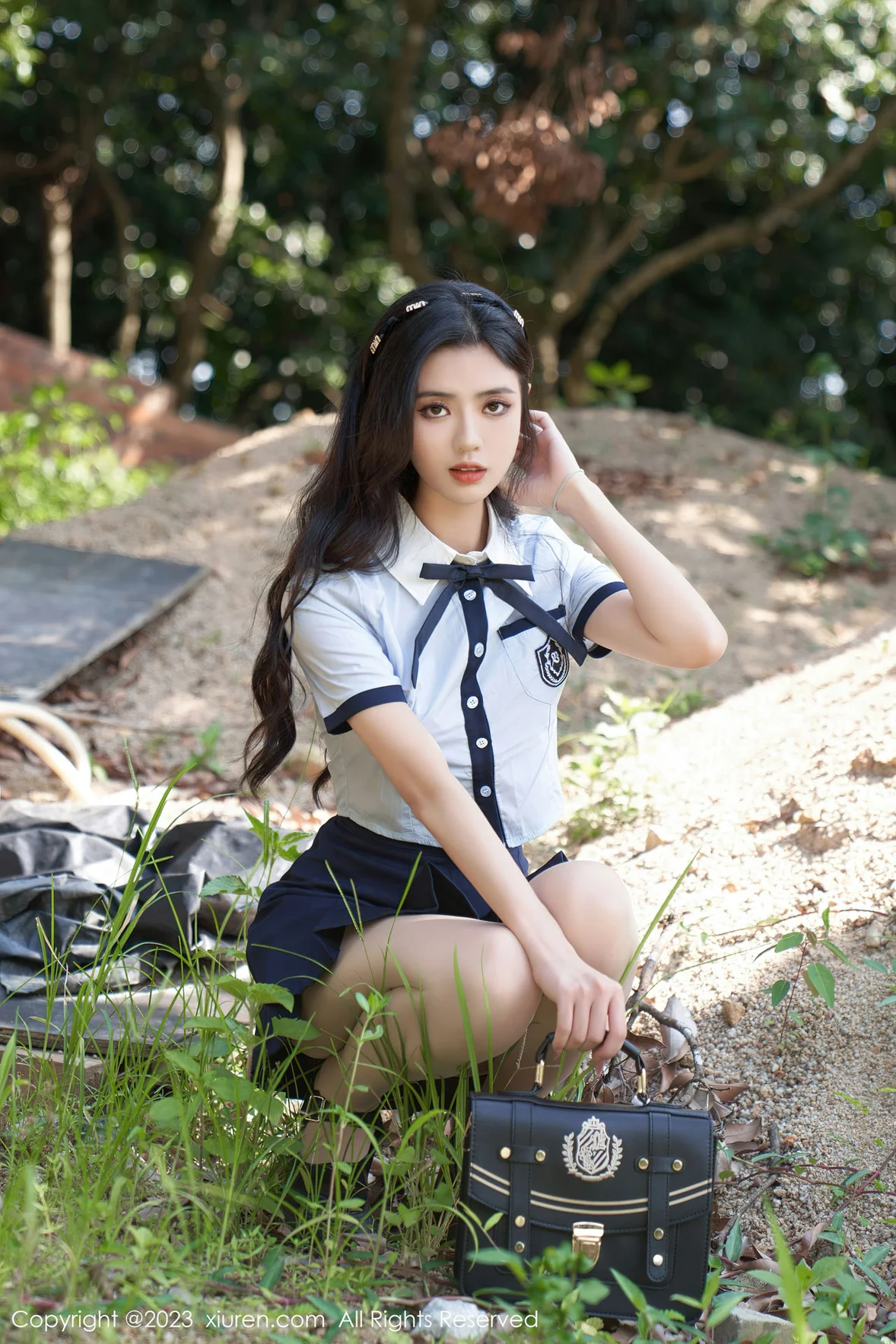  XiuRen 秀人 No.7028 浅浅Danny 性感Jk户外写真 [96P]第4张