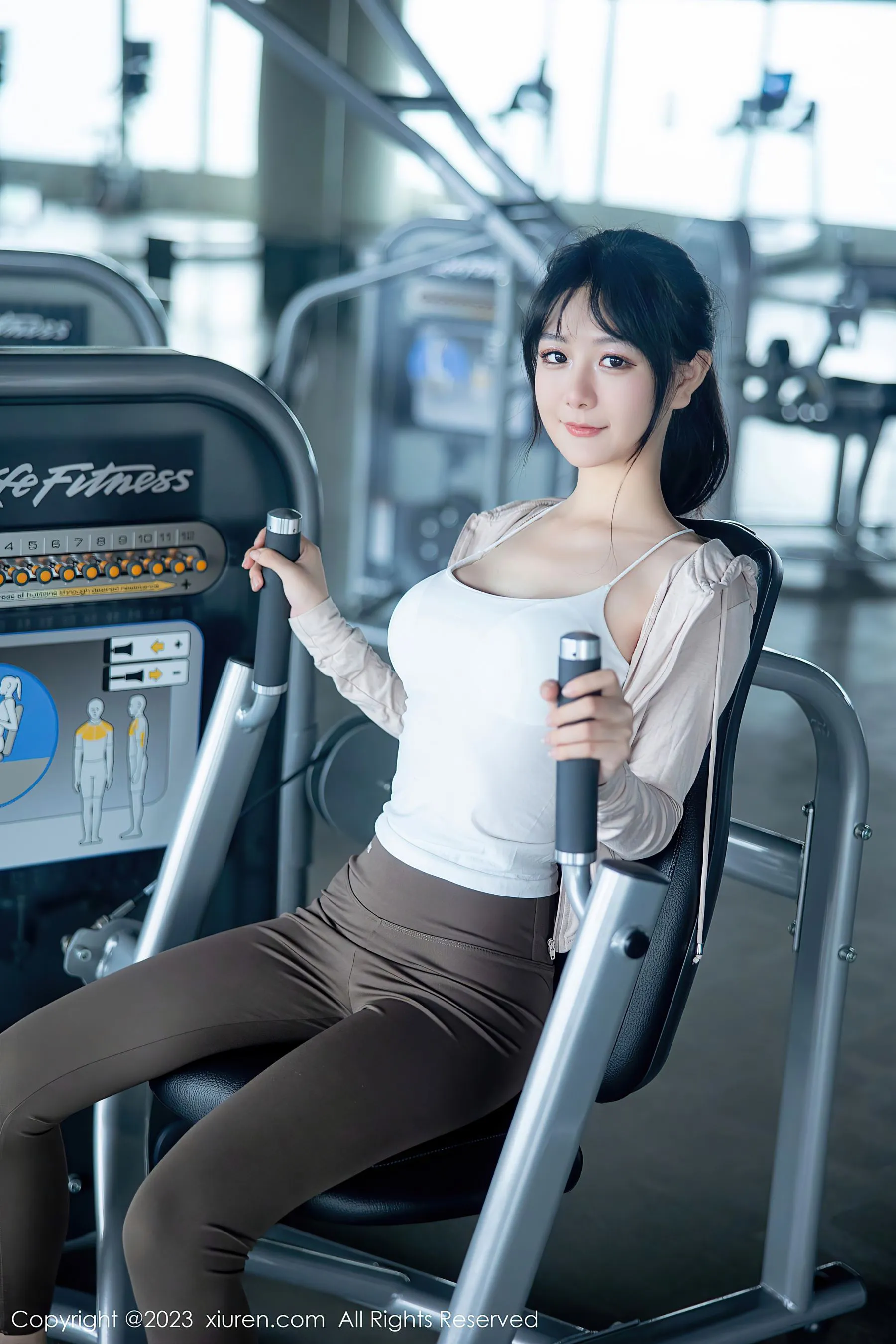 秀人网 No.6683 幼幼 健身美腿第7张