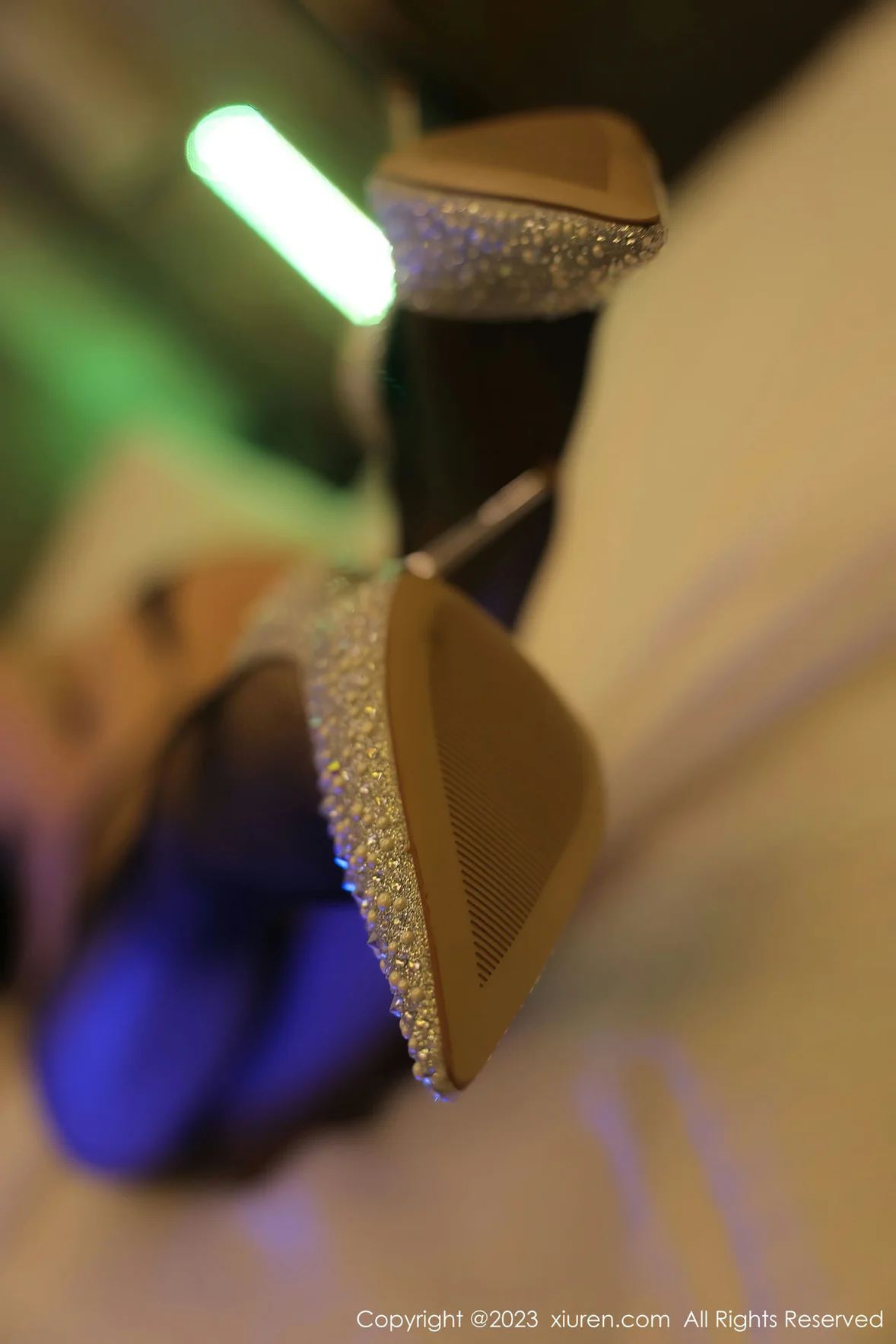  XiuRen 秀人 No.6938 田冰冰 黑色网格连体衣性感写真 [81P]第17张