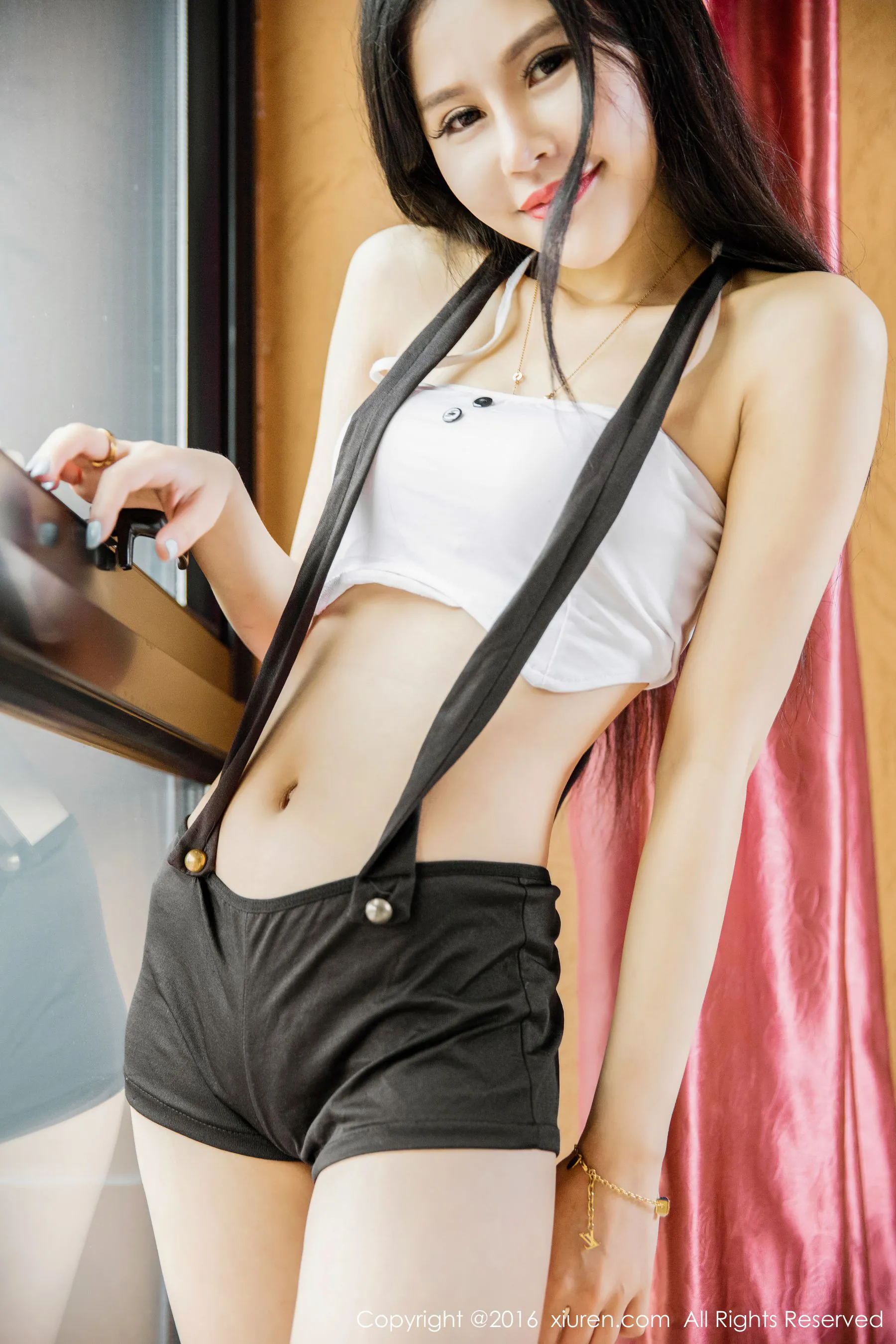 模特张静宸 《来自北京的妹子》 秀人网 No.543第7张