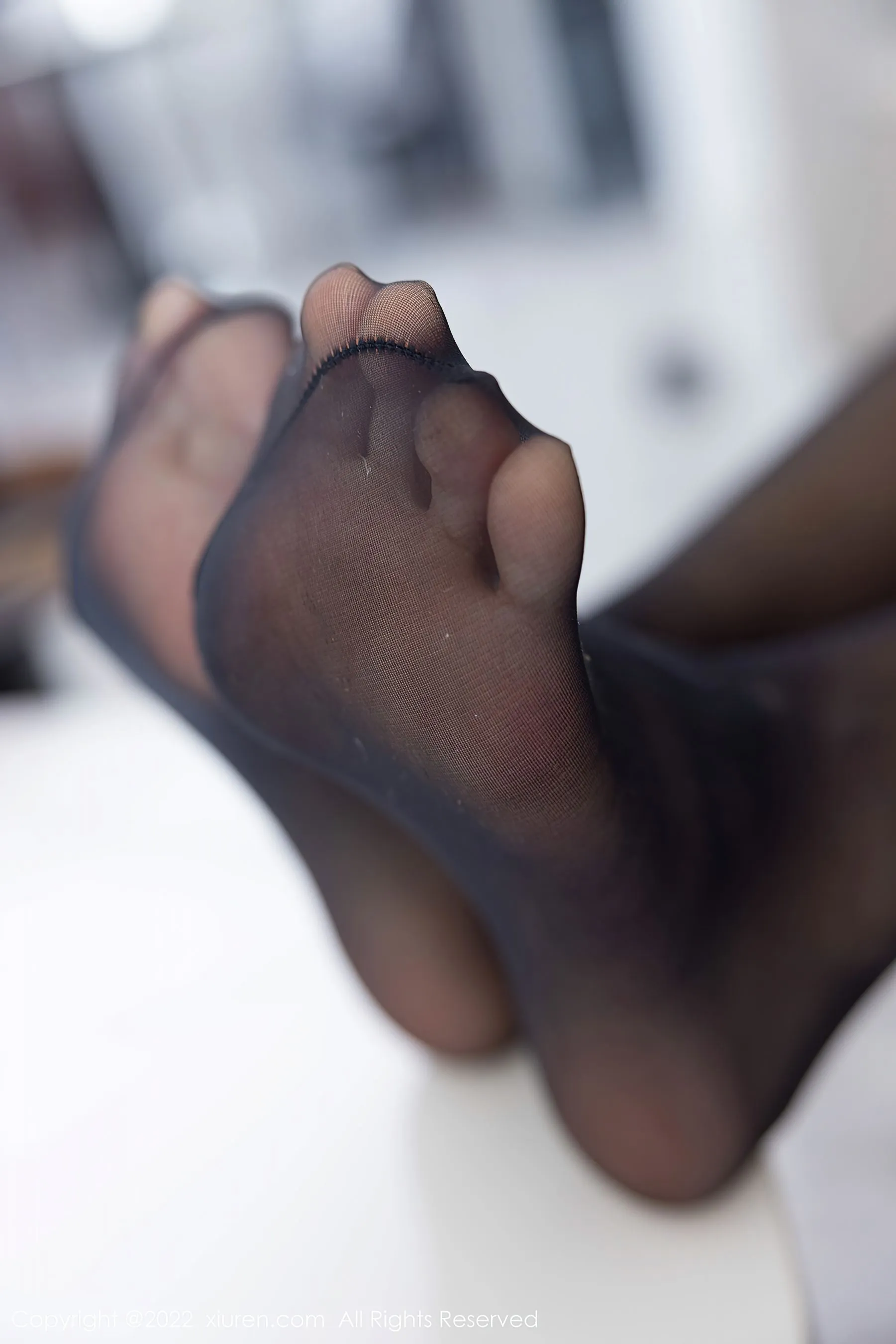 秀人网 No.5484 可樂Vicky 黑丝美腿第12张