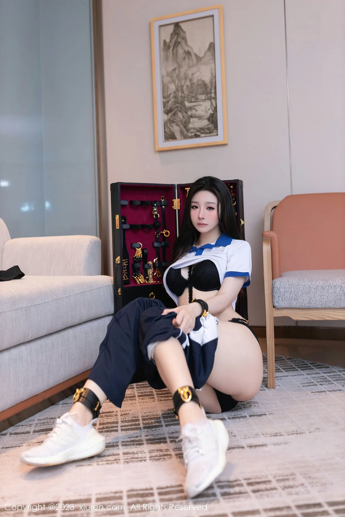  秀人网 No.7396 是小逗逗 “驯服”主题拍摄性感写真 [77P]第5张