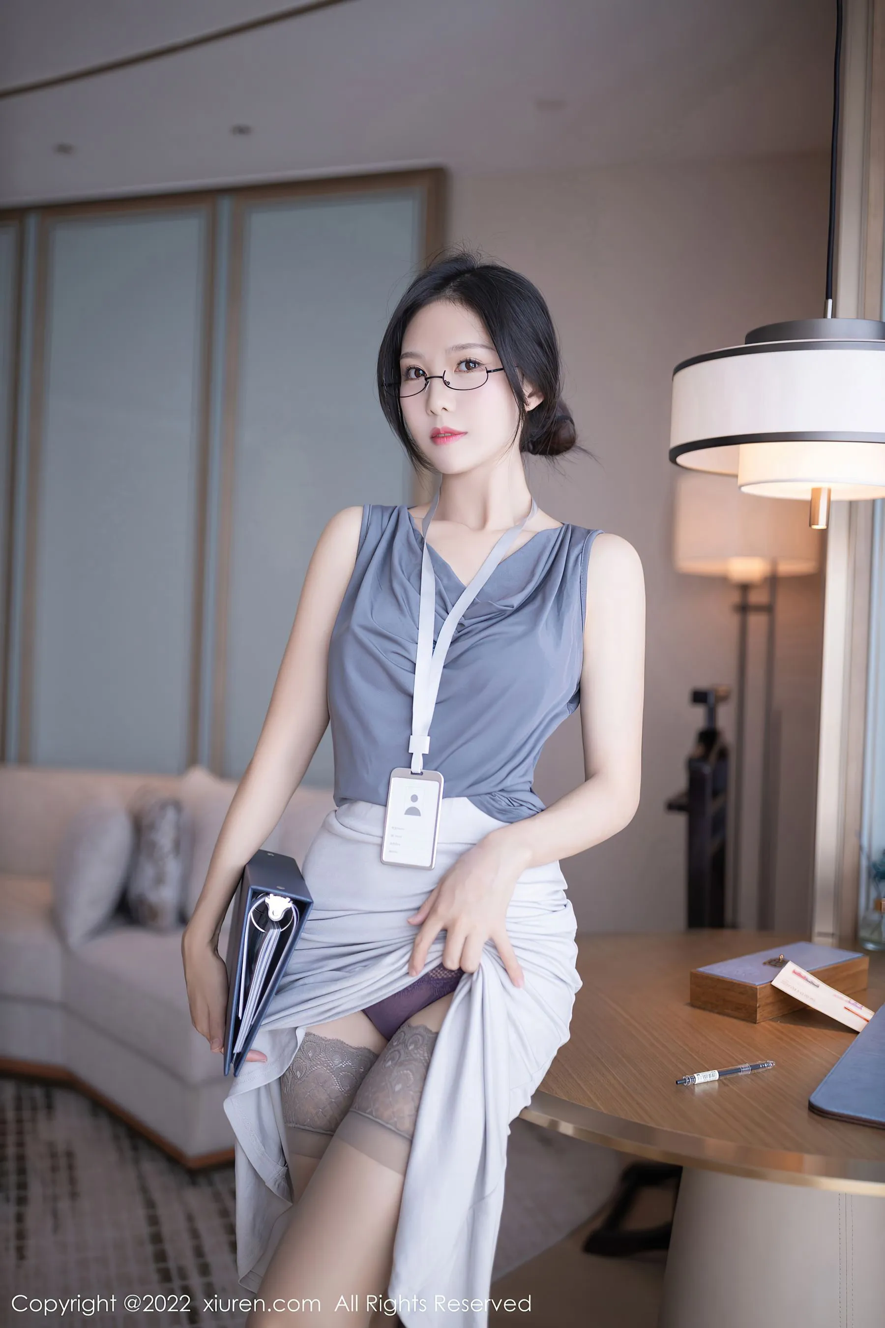  秀人网 No.5900 利世 丝袜长裙第24张