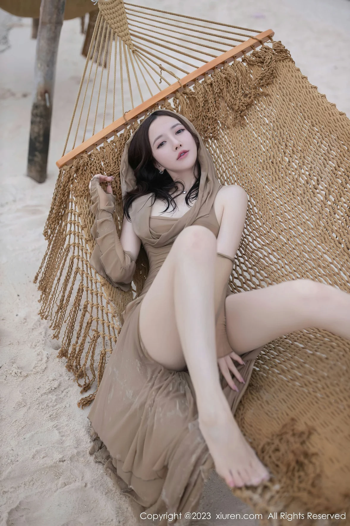  XiuRen 秀人 No.7288 鱼子酱Fish 沙滩渔网性感写真 [78P]第12张