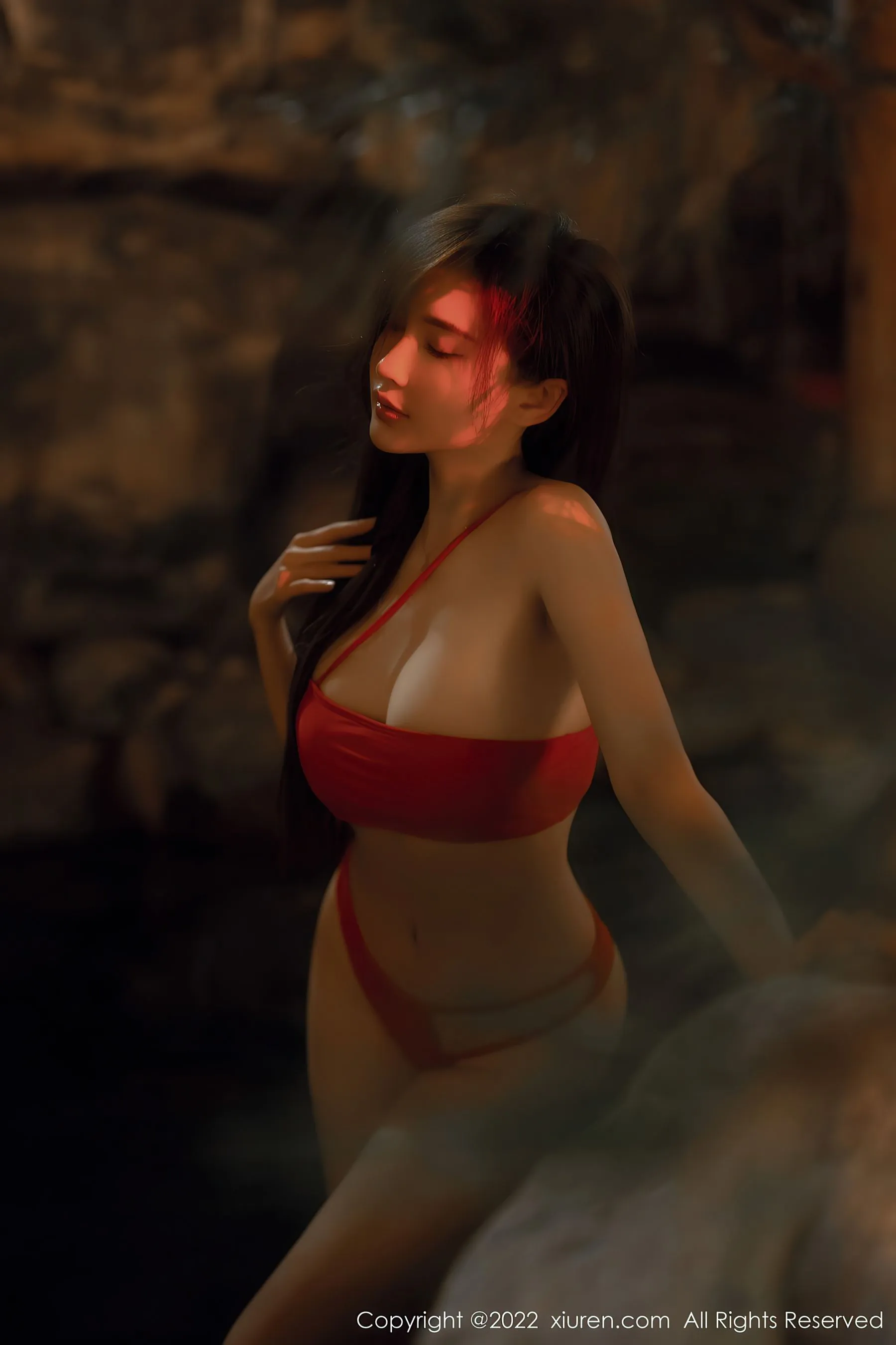  秀人网 No.6014 Carol周妍希 温泉写真第13张