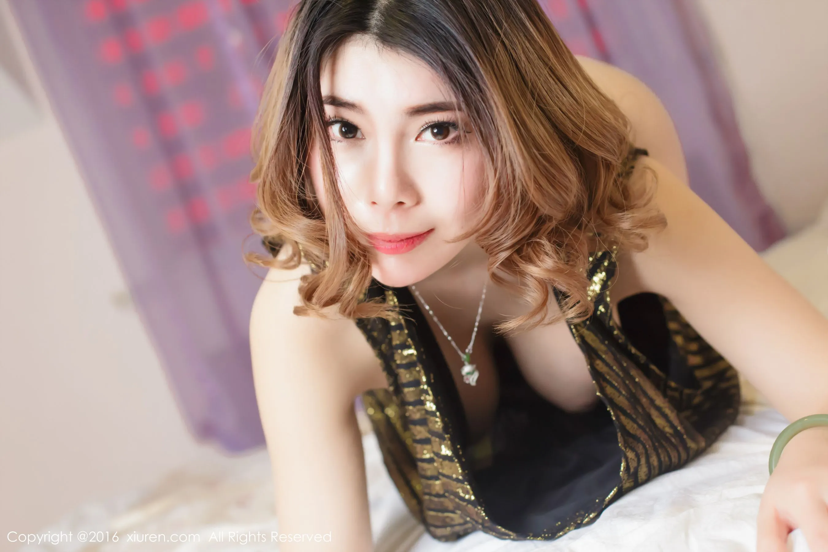  沐子熙V/李绫绾《三套性感服饰》 秀人网 No.480第16张