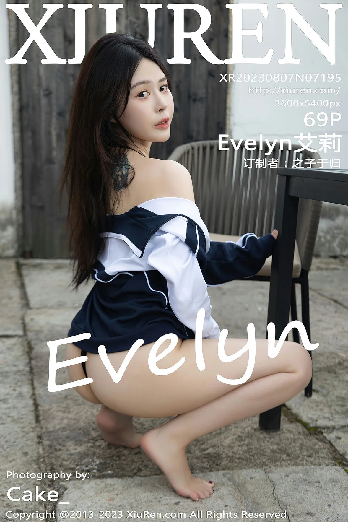  XiuRen 秀人 No.7195 Evelyn艾莉 黑色连体衣泰国旅拍写真 [70P]第24张