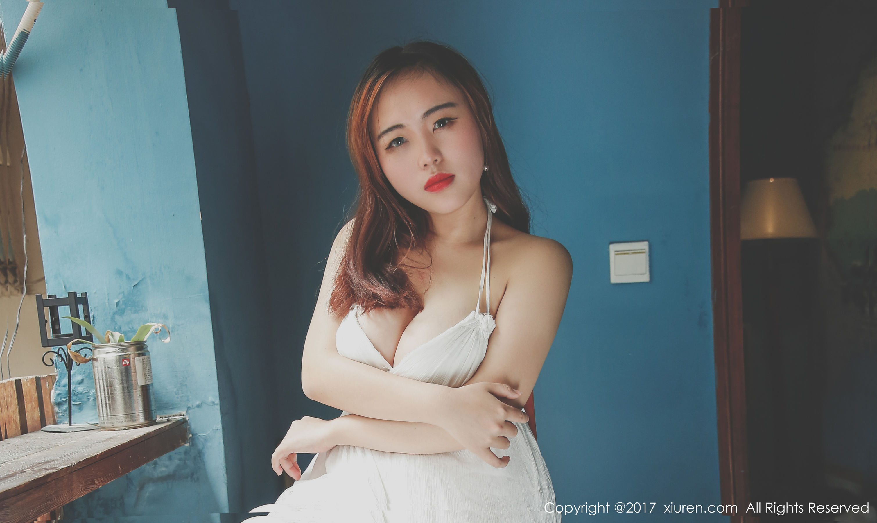 米爱Demon《童颜巨乳的梦幻少女诱惑私房》 秀人网XIUREN No.744第18张