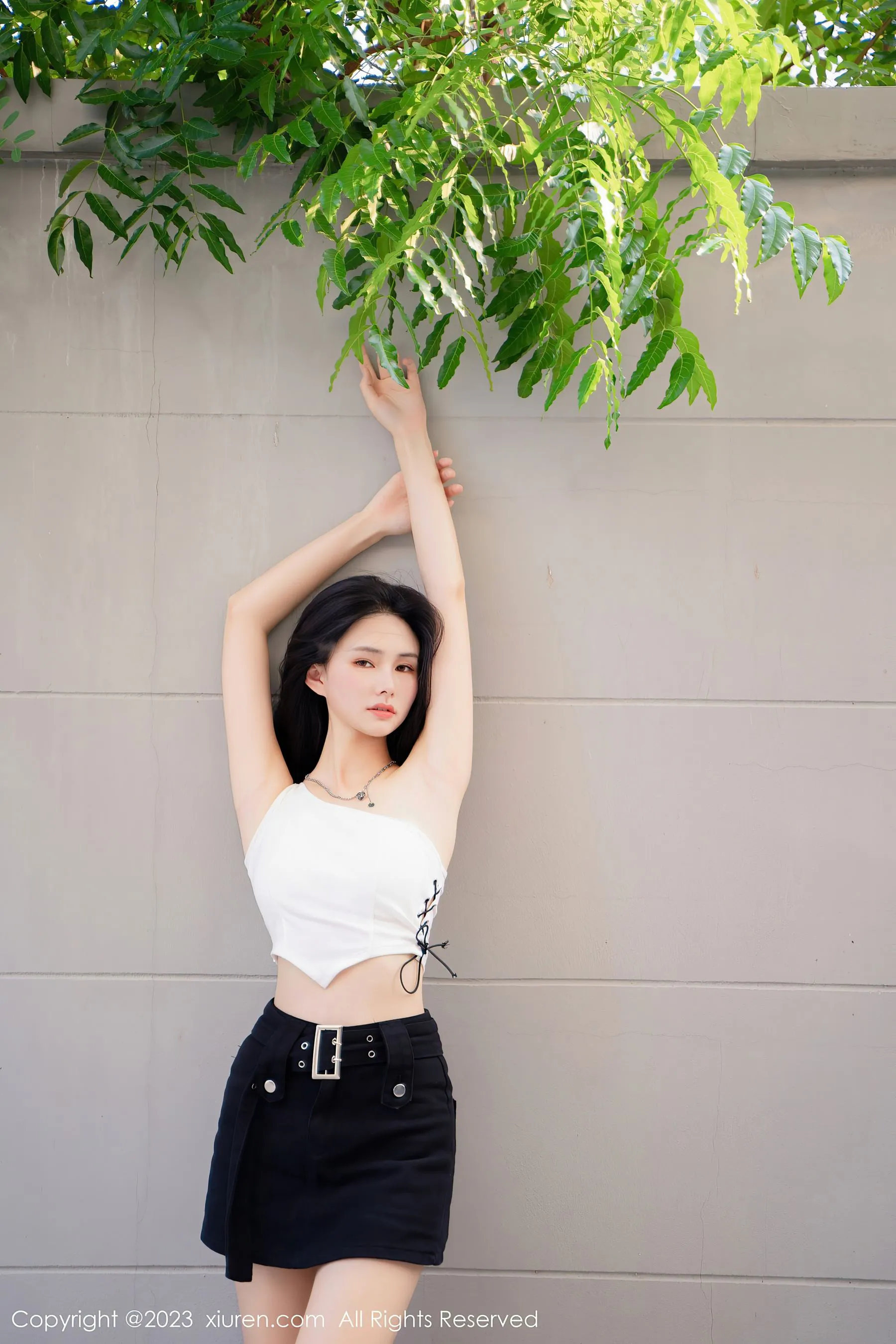  秀人网 No.6798 艾希儿 清爽美腿第17张